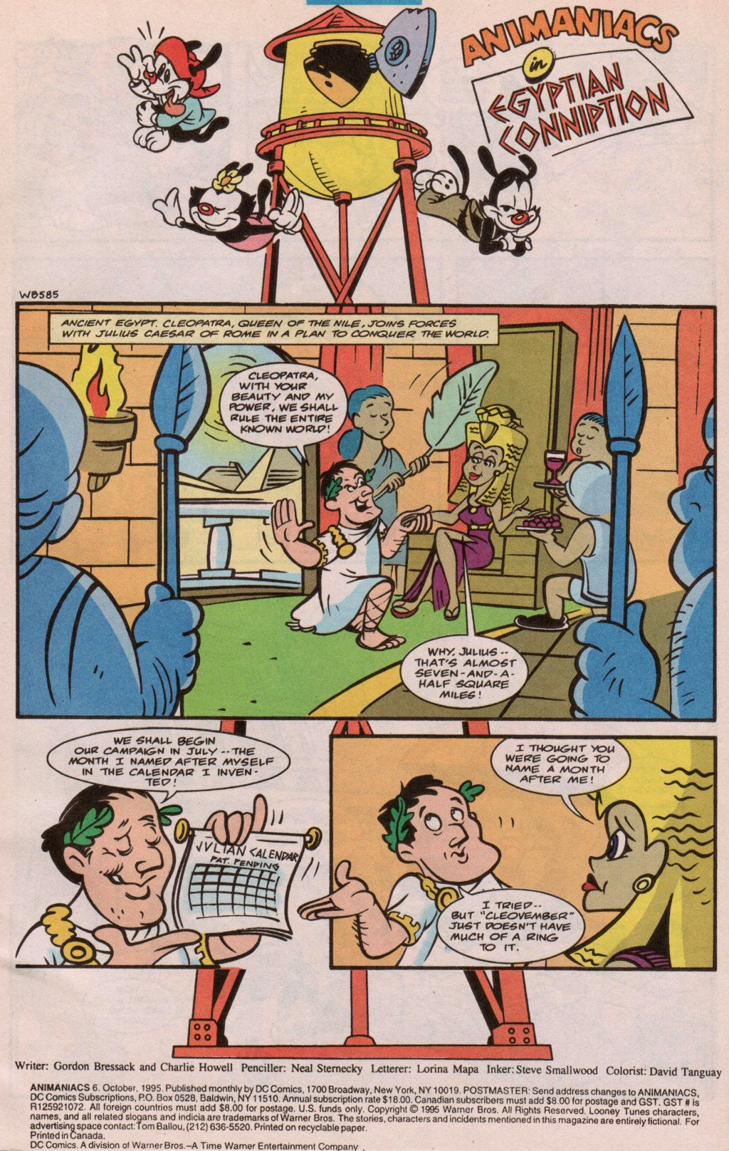 Read online Animaniacs comic -  Issue #6 - 3