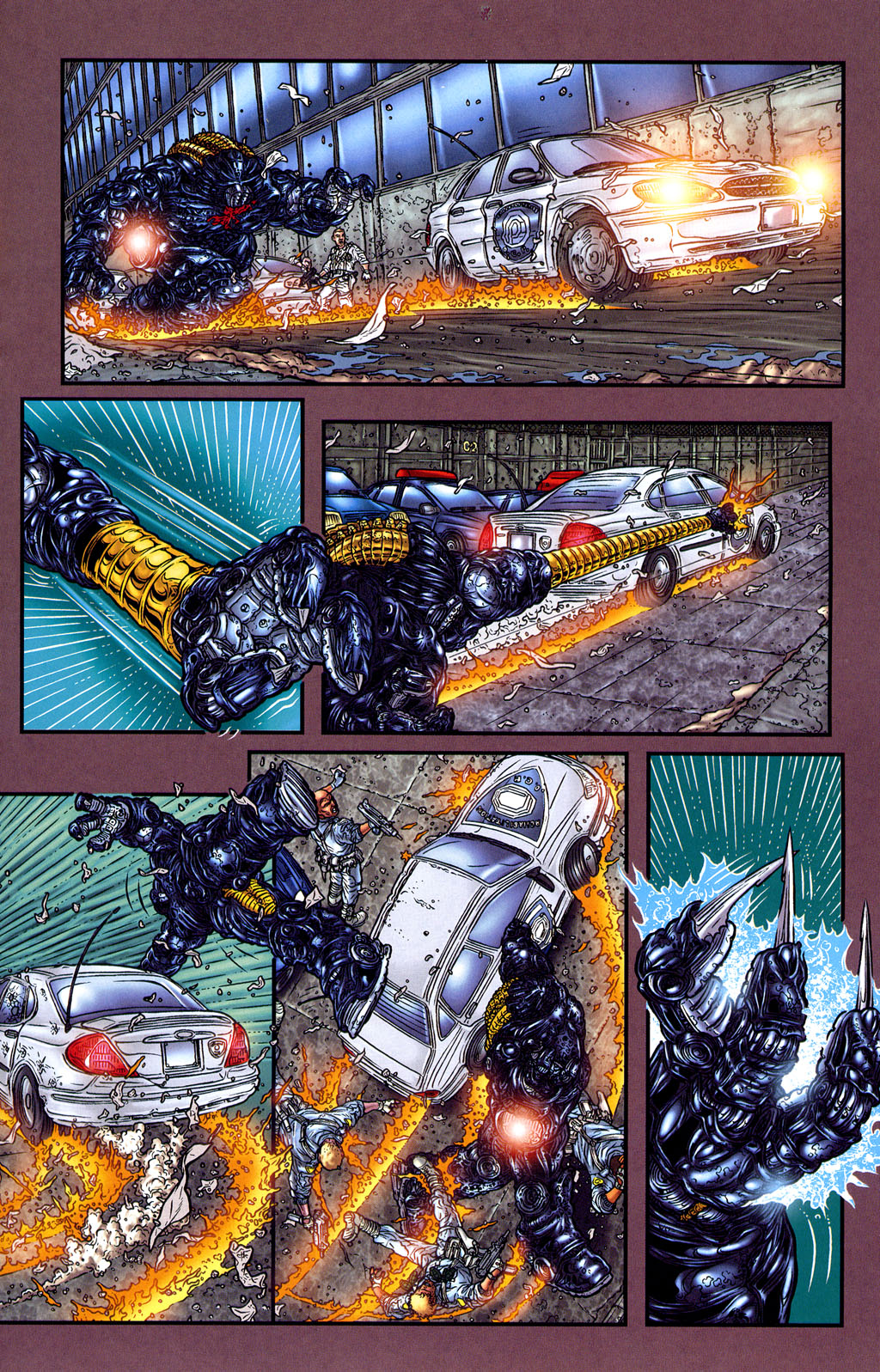 Read online Frank Miller's Robocop comic -  Issue #7 - 21