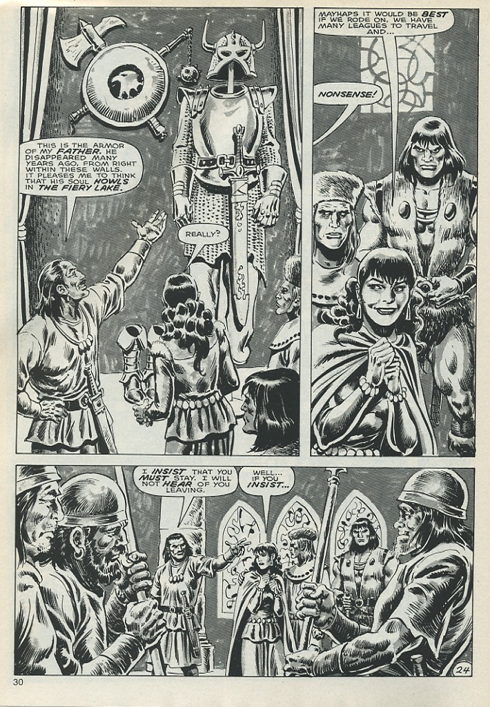 Read online The Savage Sword Of Conan comic -  Issue #134 - 30