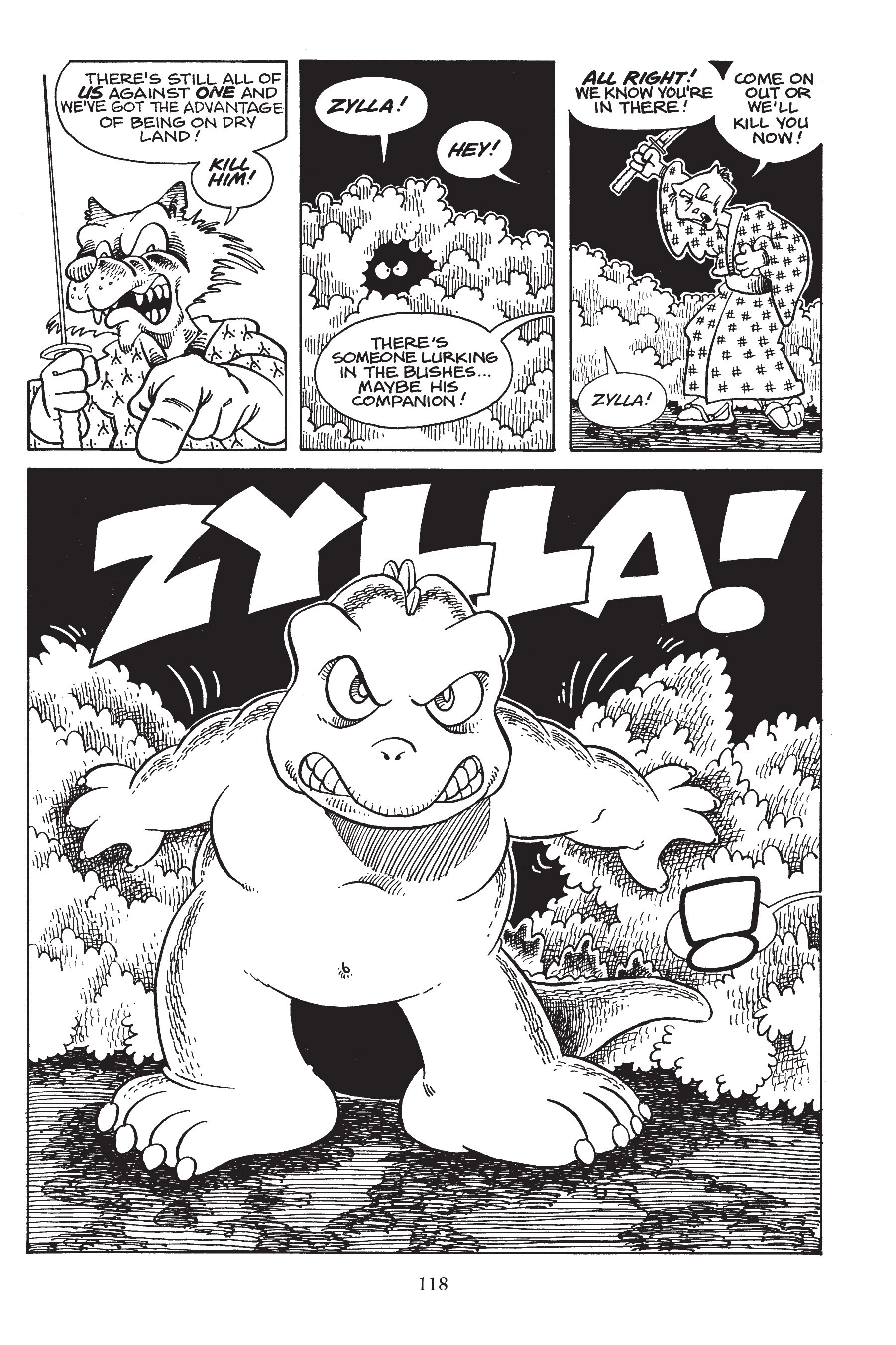Read online Usagi Yojimbo (1987) comic -  Issue # _TPB 2 - 118