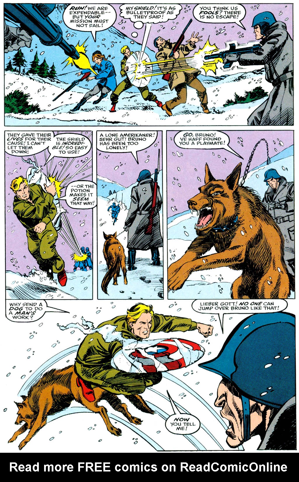Read online Captain America: The Movie comic -  Issue # Full - 10