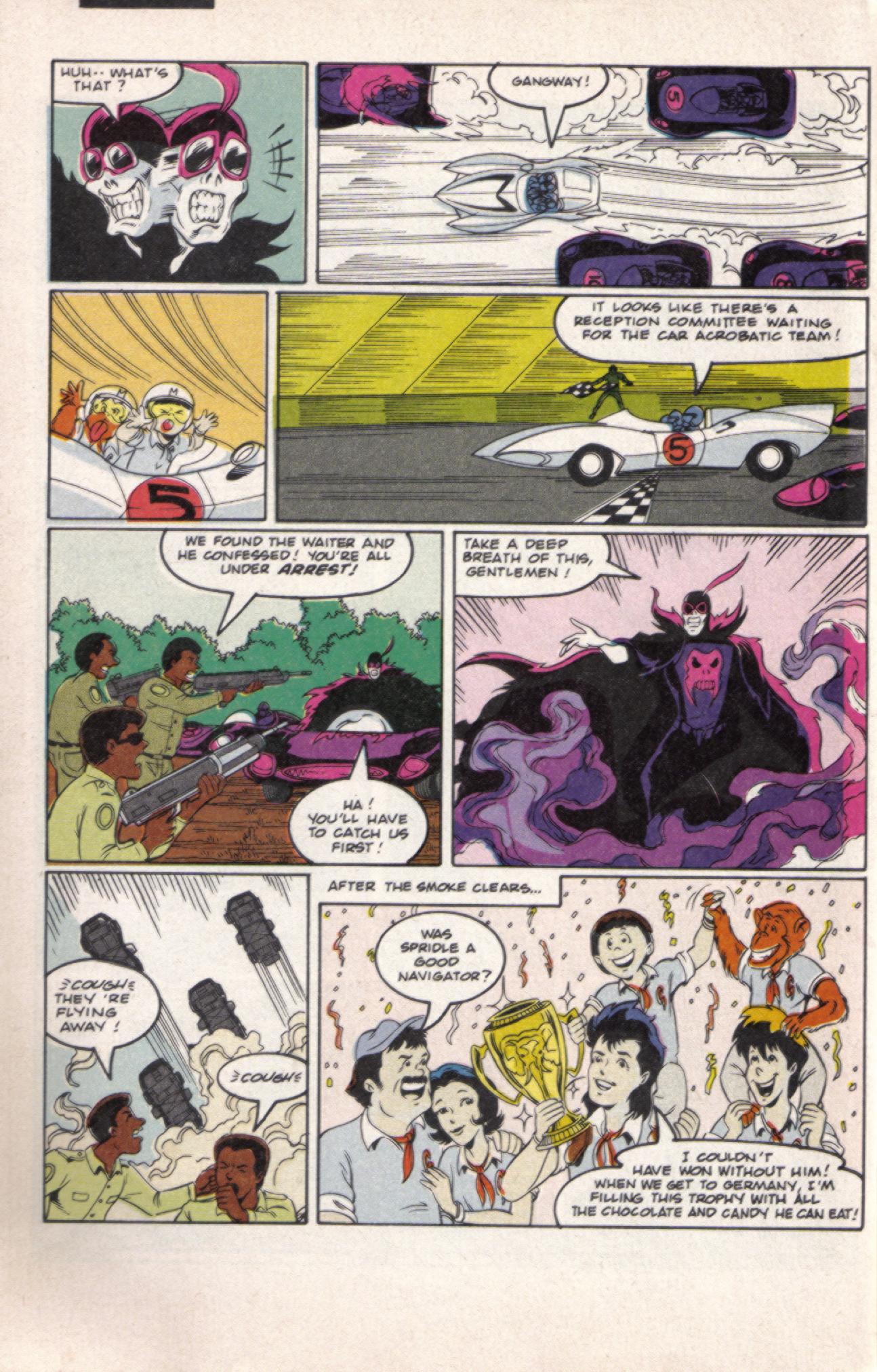 Read online Speed Racer (1987) comic -  Issue #16 - 24