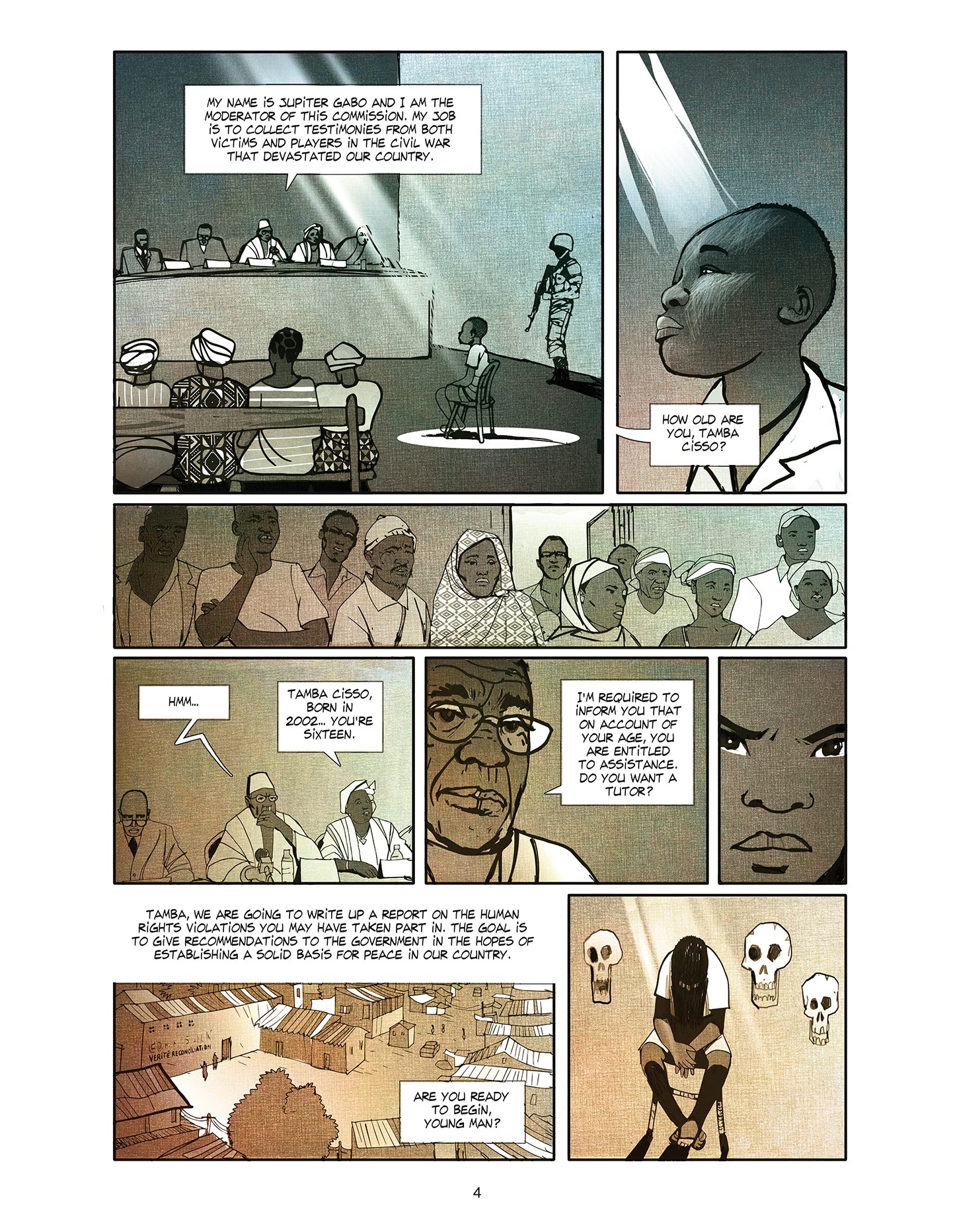 Read online Tamba, Child Soldier comic -  Issue # TPB - 5