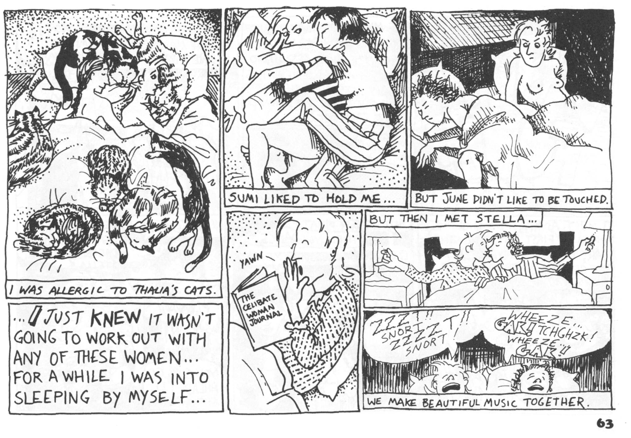 Read online Dykes to Watch Out For comic -  Issue # TPB 1 - 63