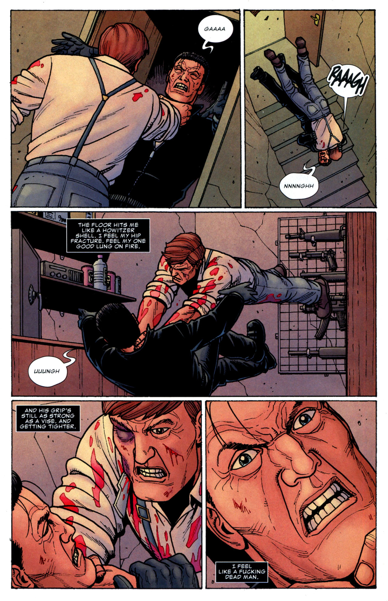 Read online PunisherMAX comic -  Issue #5 - 10