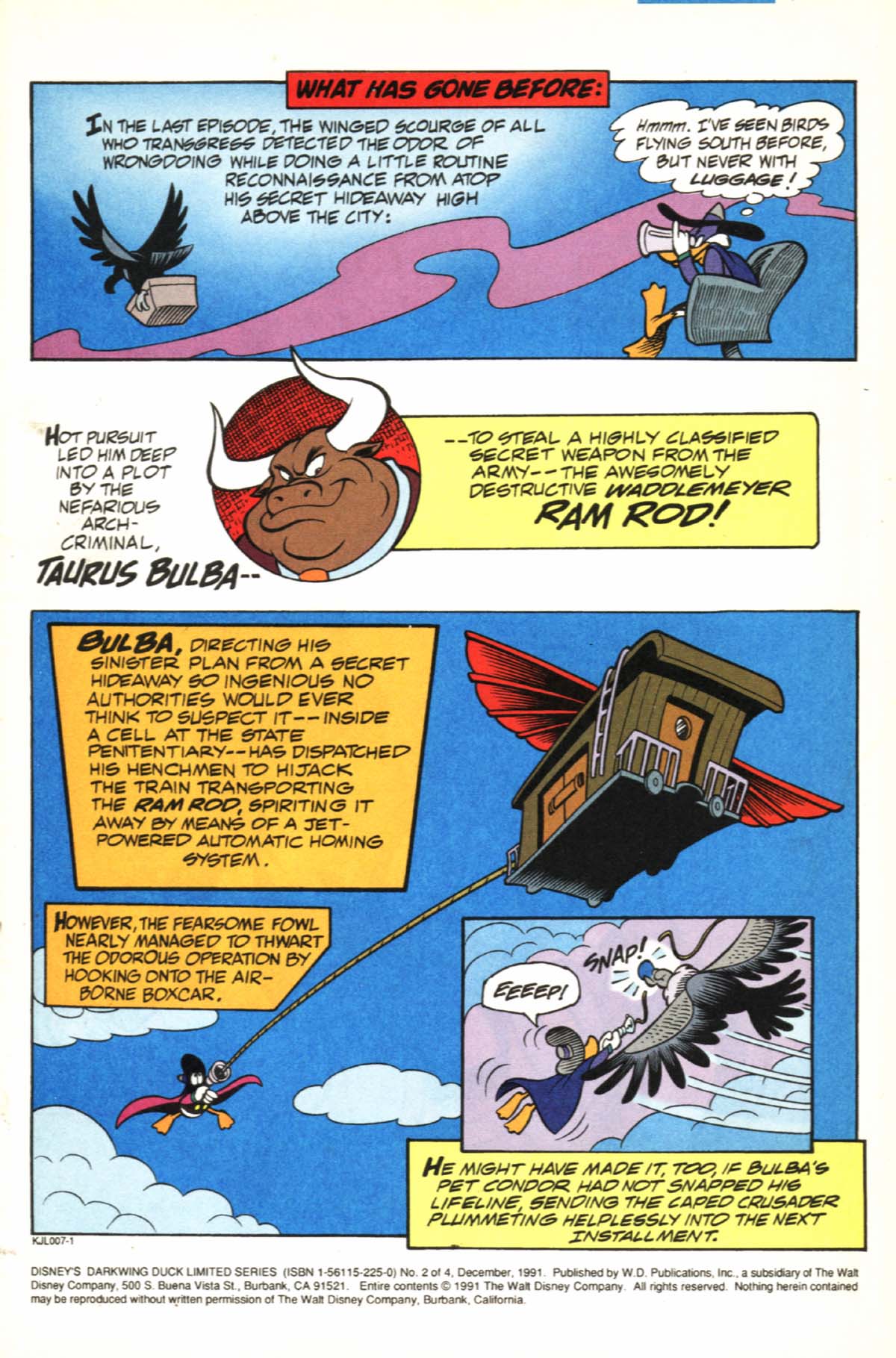 Read online Disney's Darkwing Duck Limited Series comic -  Issue #2 - 2