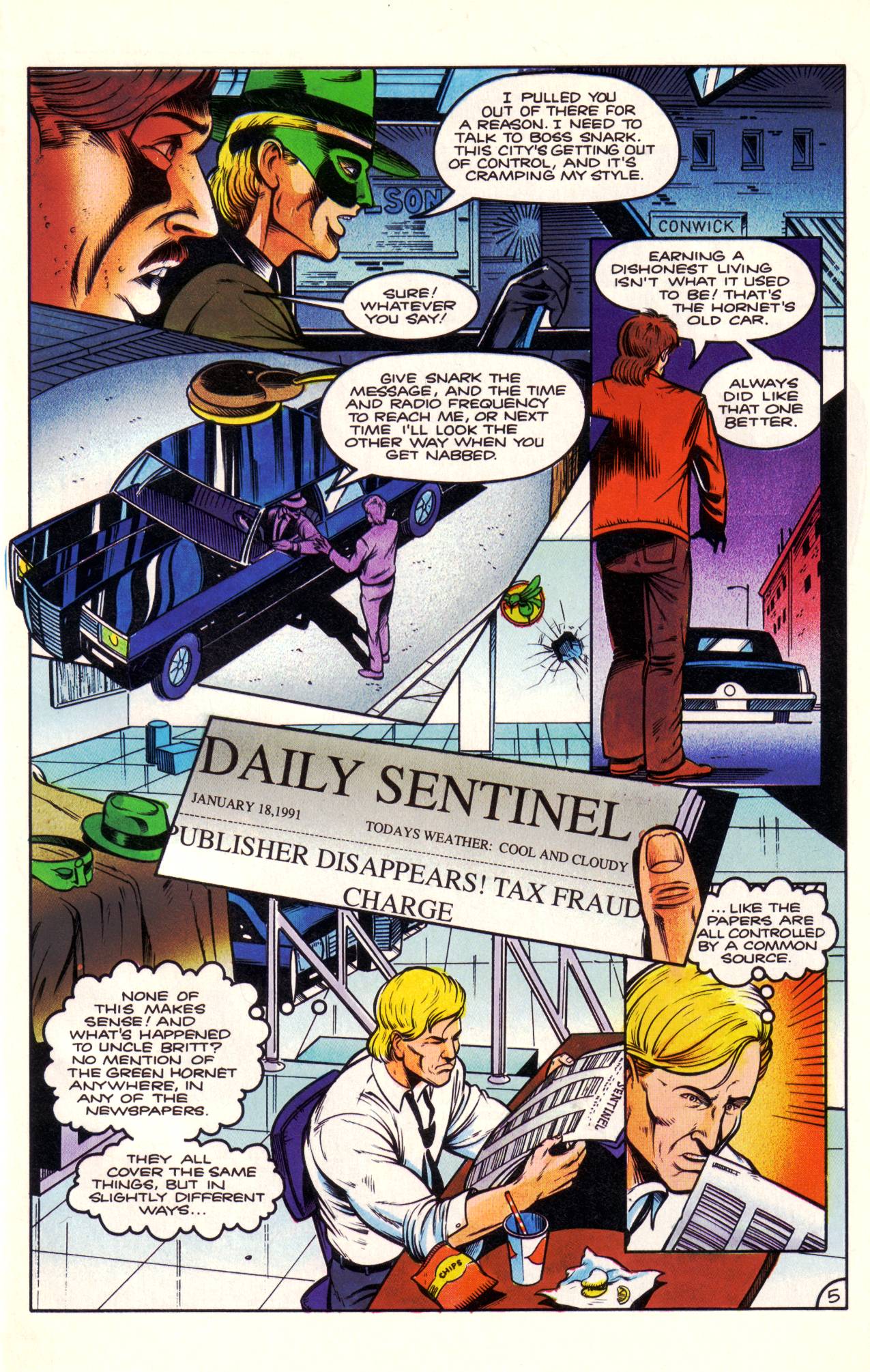 Read online The Green Hornet: Solitary Sentinel comic -  Issue #2 - 7