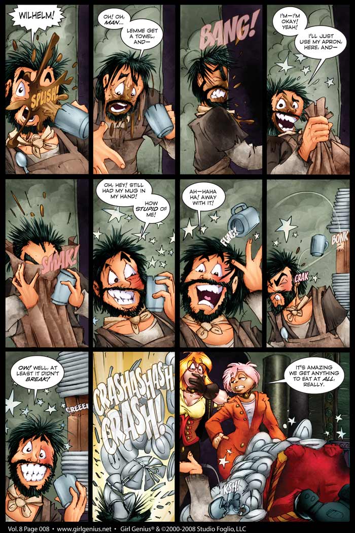 Read online Girl Genius (2002) comic -  Issue #8 - 9