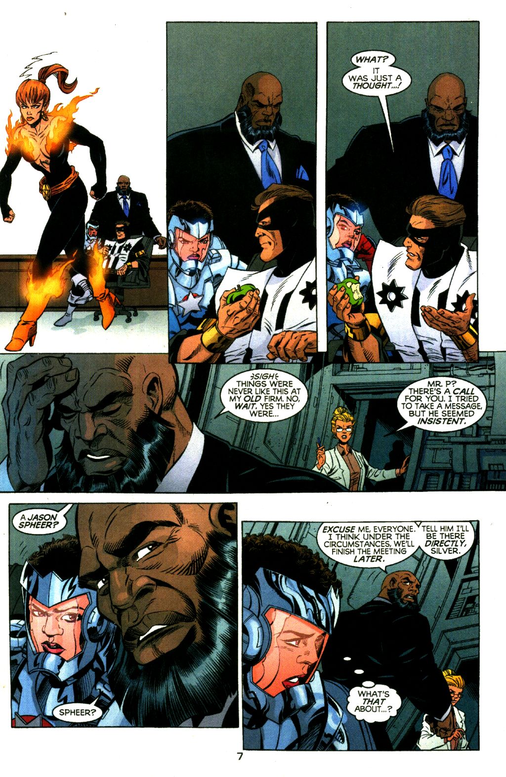 Read online The Power Company comic -  Issue #6 - 7