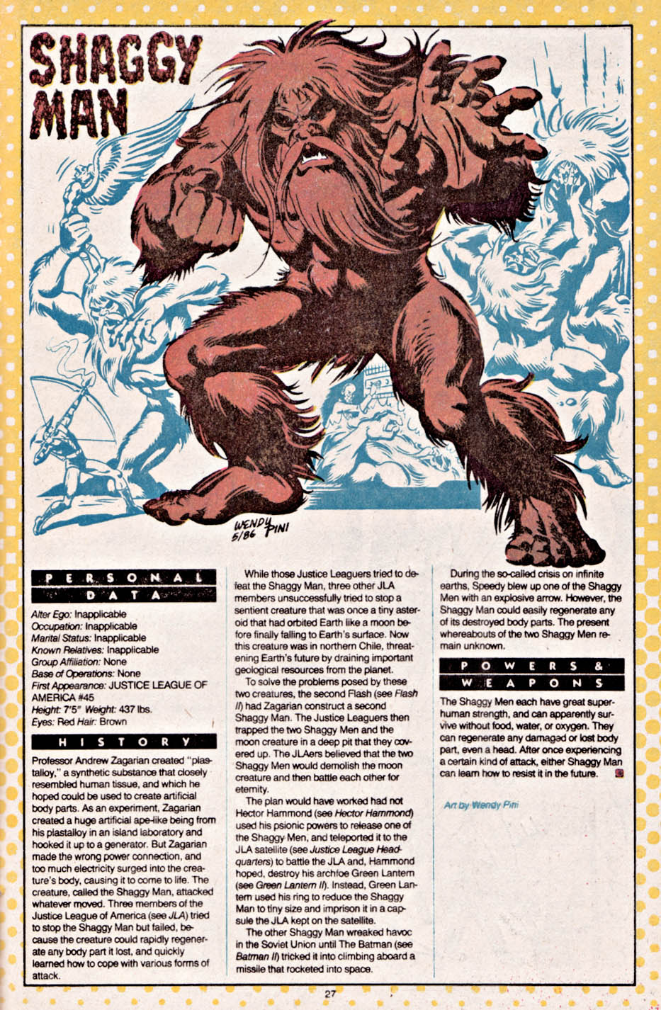 Read online Who's Who: The Definitive Directory of the DC Universe comic -  Issue #20 - 28