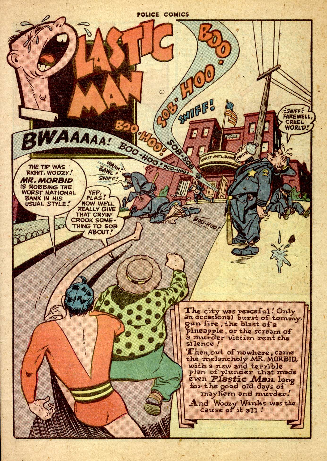 Read online Police Comics comic -  Issue #76 - 3
