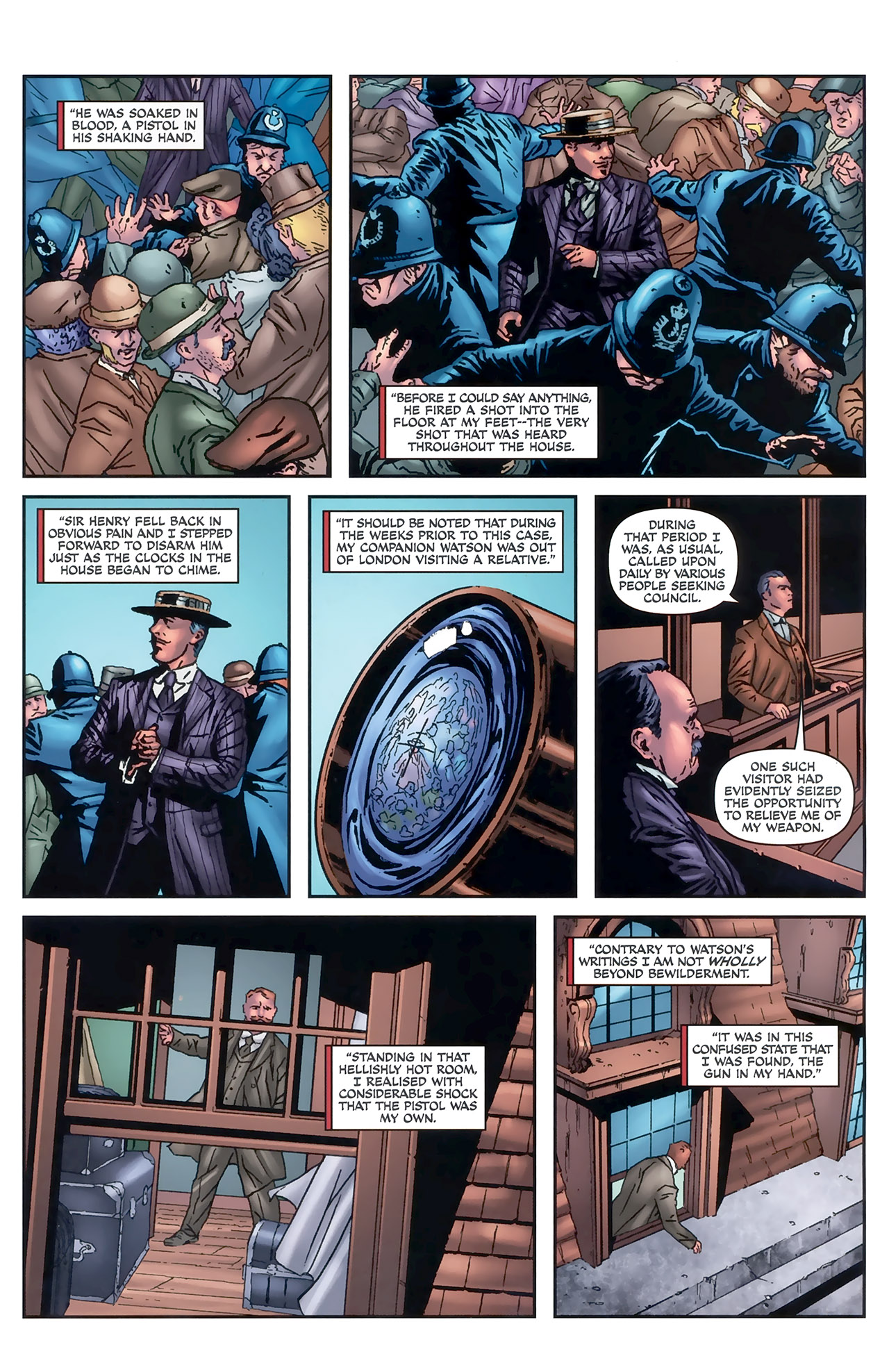 Read online Sherlock Holmes (2009) comic -  Issue #5 - 19