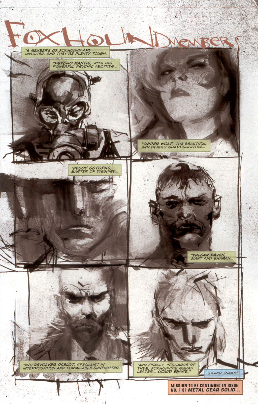 Read online Metal Gear Solid comic -  Issue #1 - 7