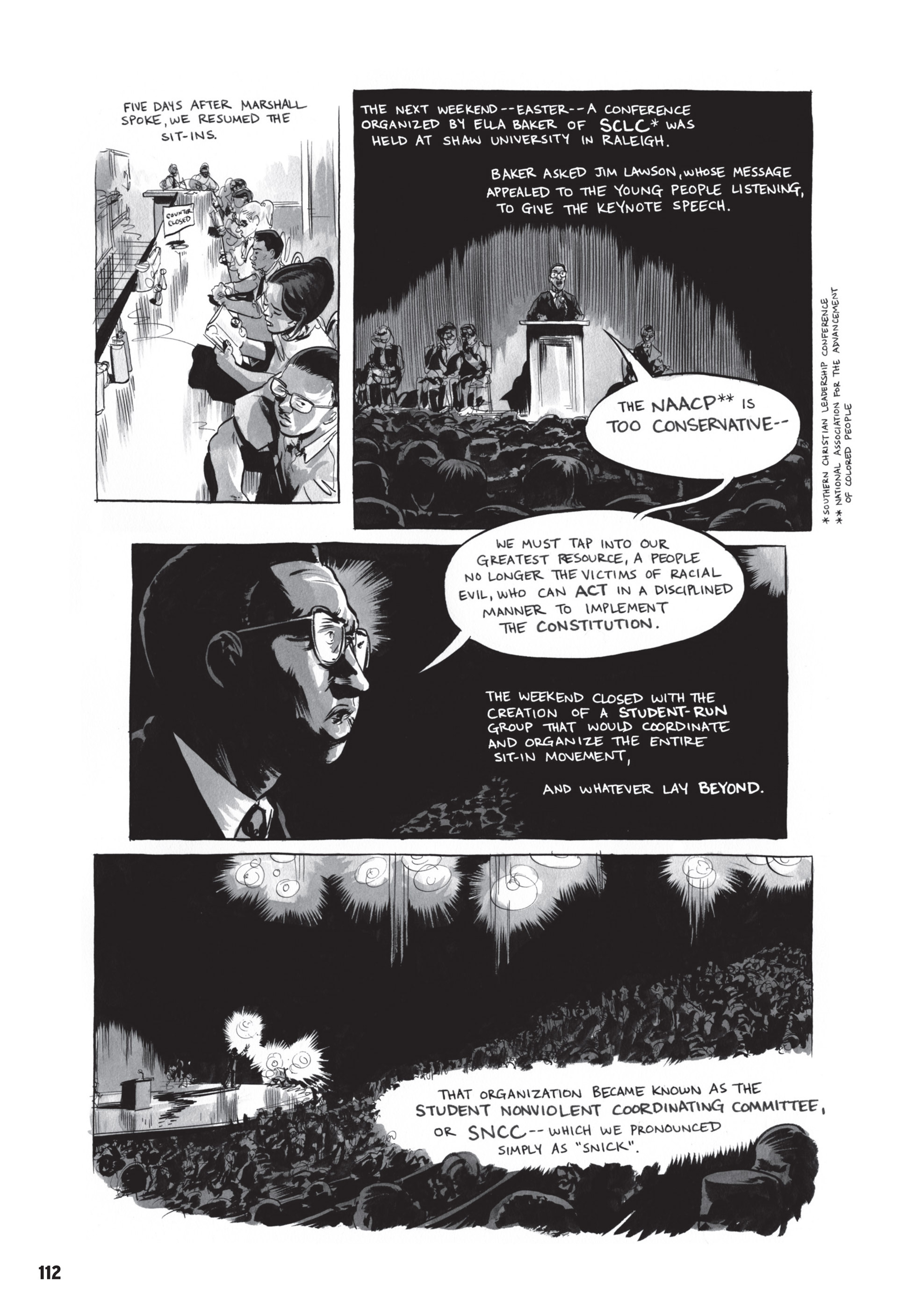 Read online March comic -  Issue #1 - 110