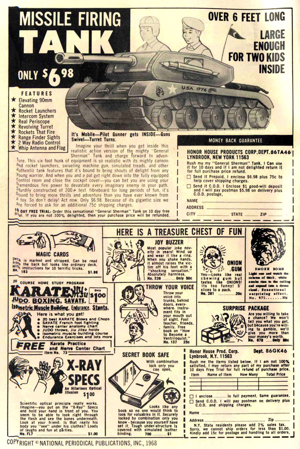 Read online Star Spangled War Stories (1952) comic -  Issue #141 - 2