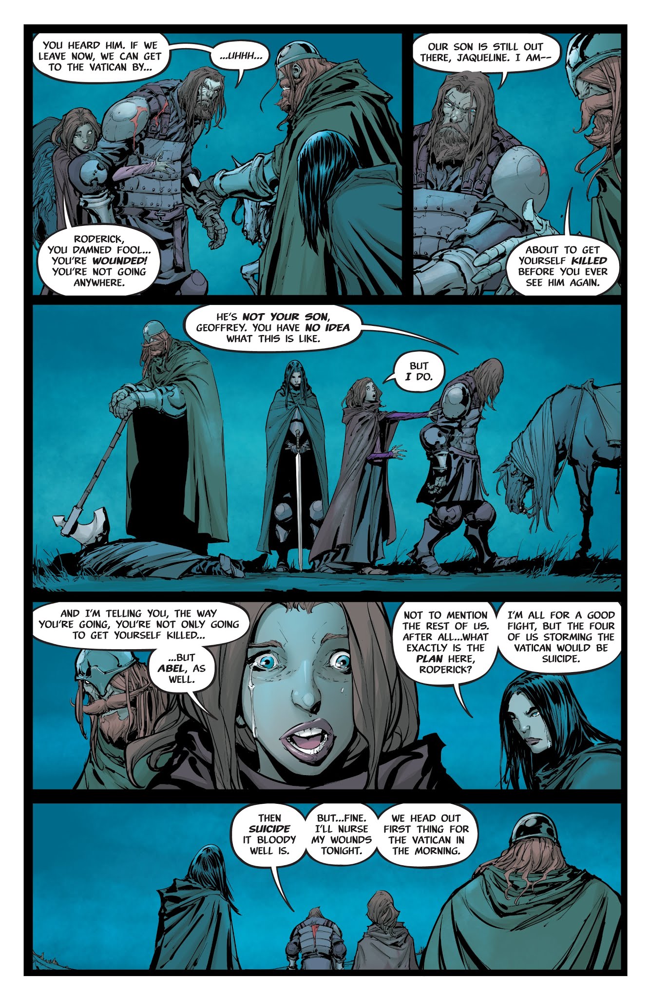 Read online Pestilence: A Story of Satan comic -  Issue #5 - 12
