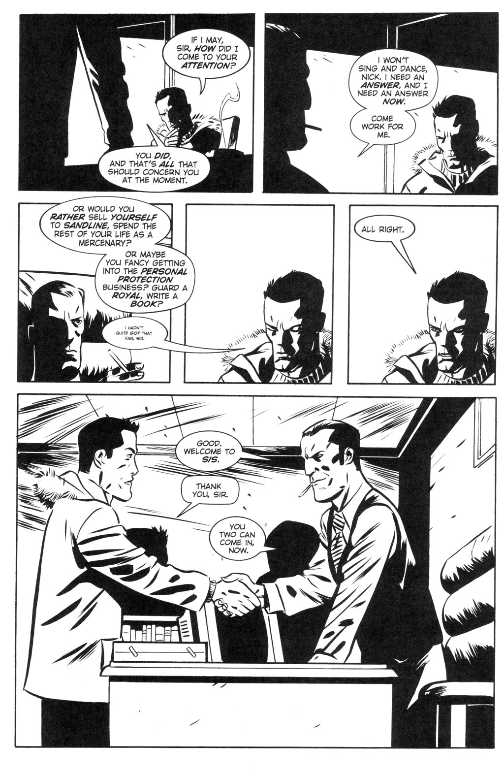 Read online Queen & Country comic -  Issue #24 - 17