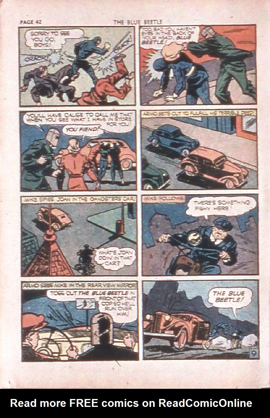 Read online The Blue Beetle comic -  Issue #7 - 43