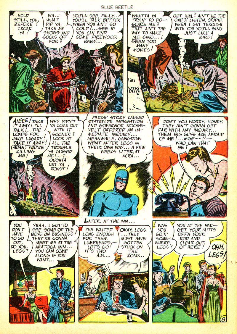 Read online The Blue Beetle comic -  Issue #53 - 30