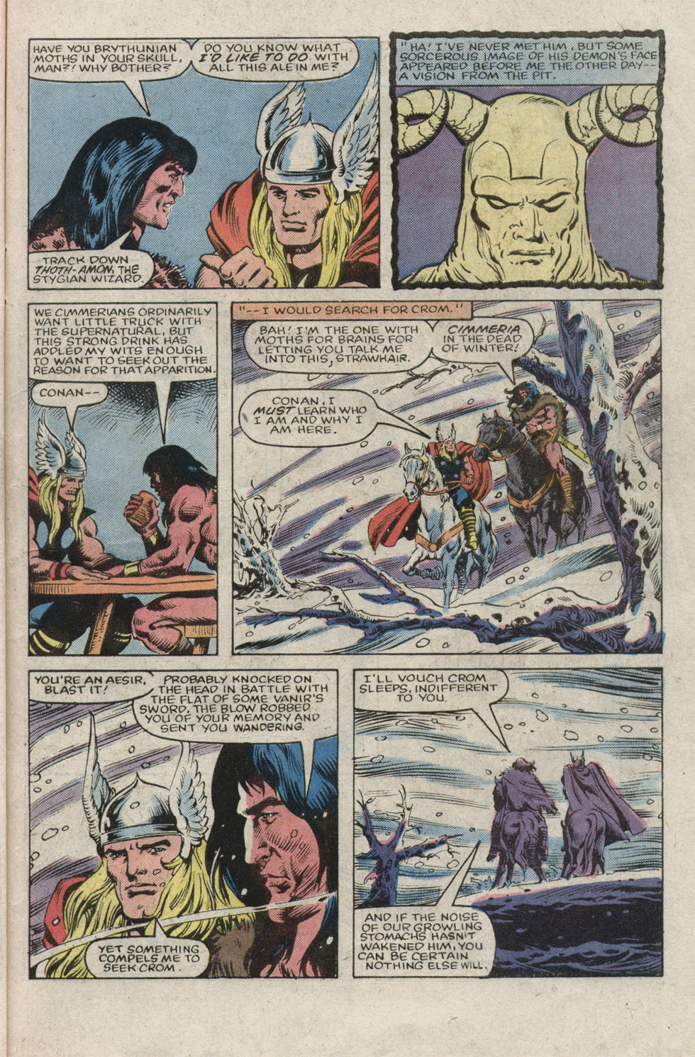 Read online What If? (1977) comic -  Issue #39 - Thor battled conan - 19