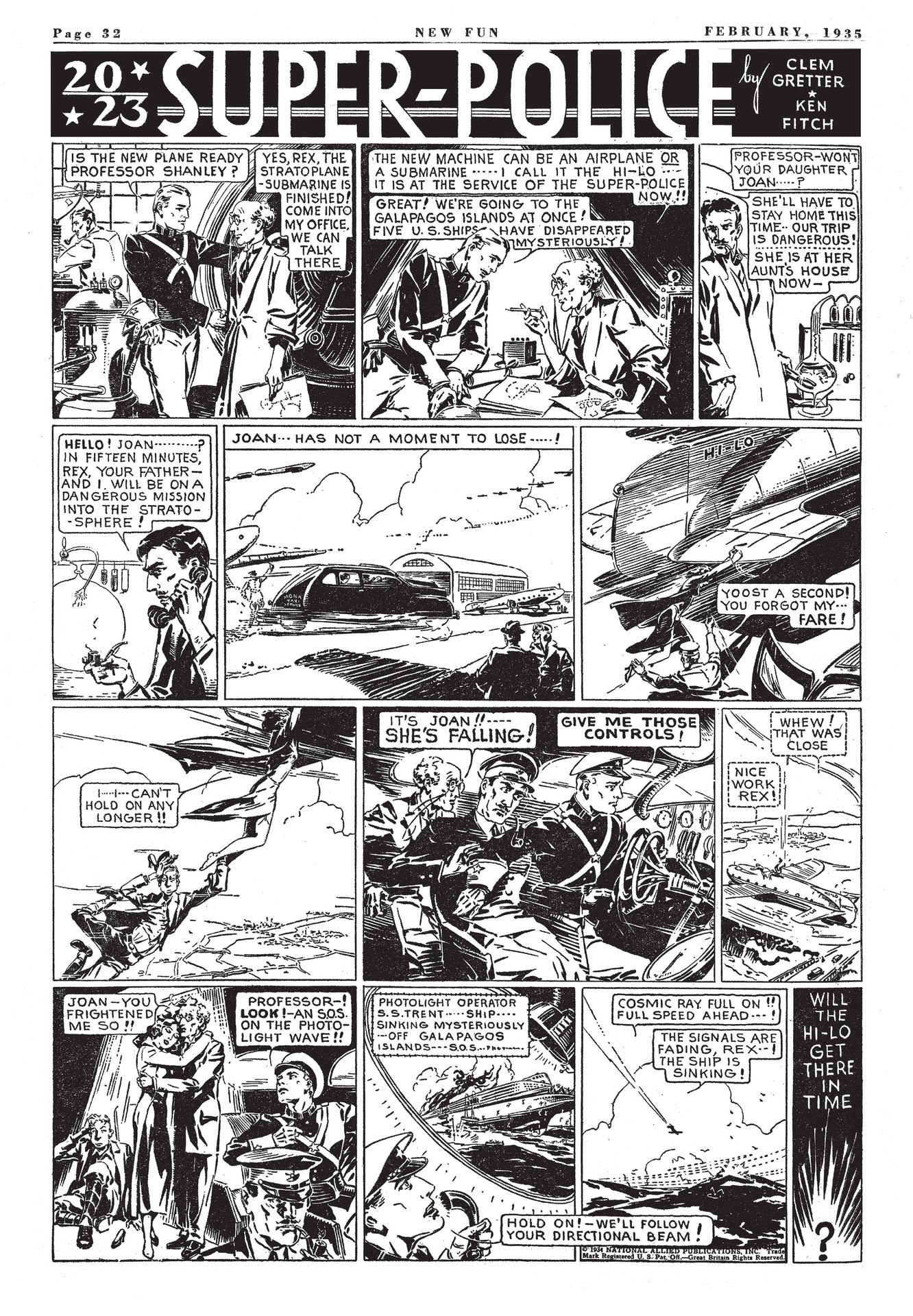 Read online Famous First Edition: New Fun #1 C-63 comic -  Issue #1 C-63 Full - 39