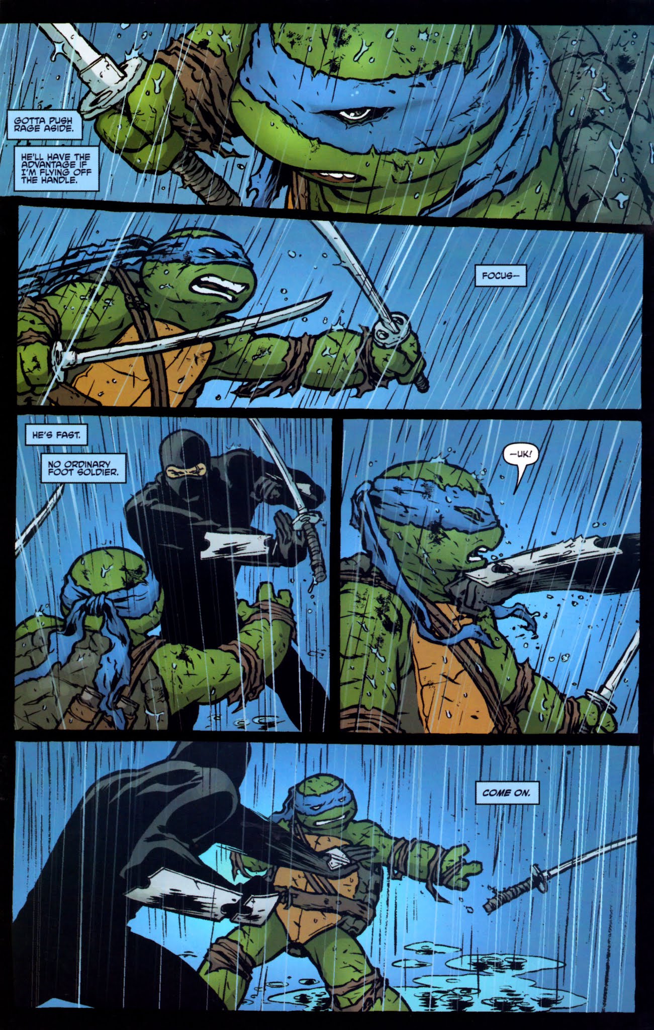 Read online Teenage Mutant Ninja Turtles Microseries: Leonardo comic -  Issue # Full - 20