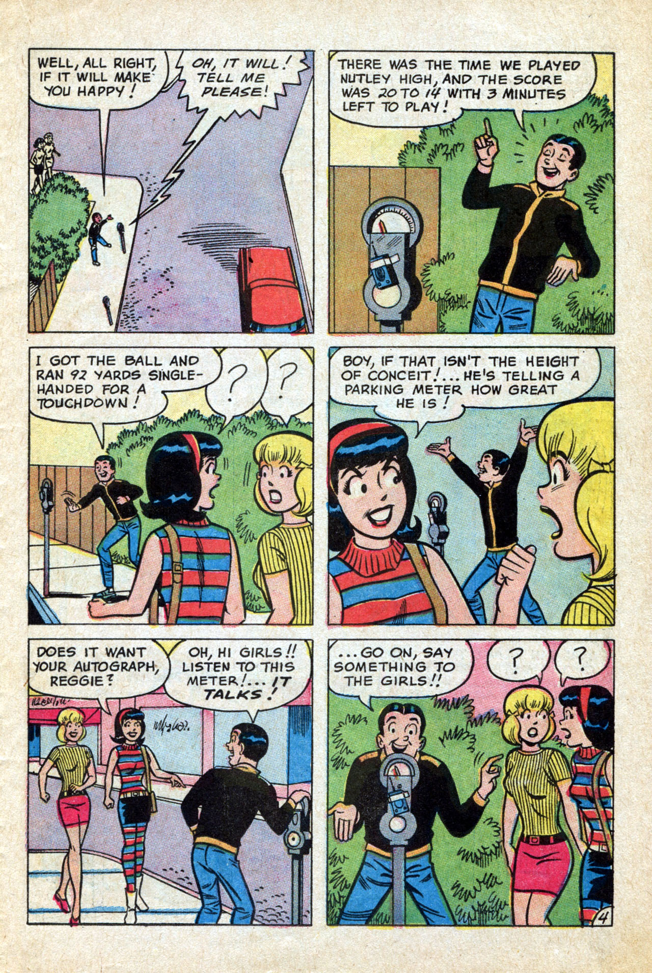 Read online Reggie and Me (1966) comic -  Issue #27 - 23