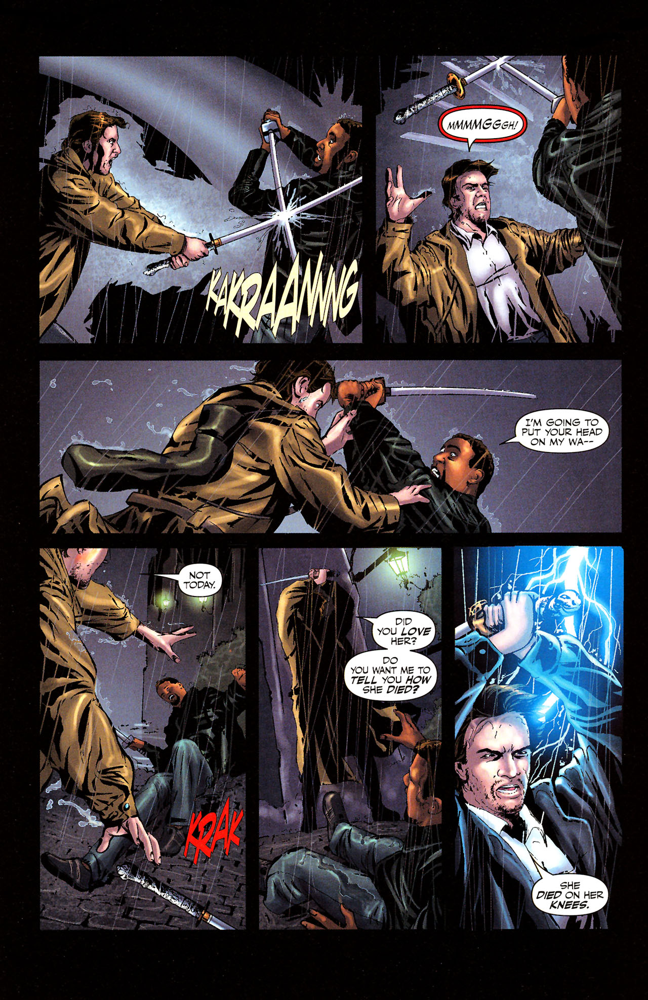 Read online Highlander comic -  Issue #6 - 19