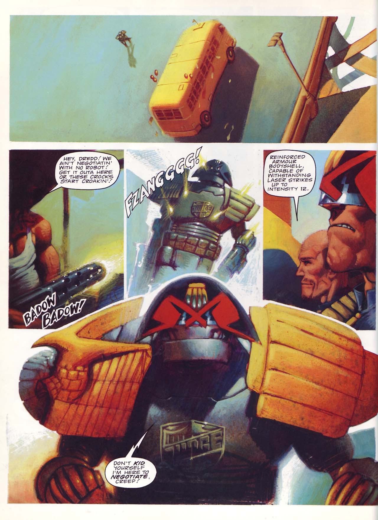 Read online Judge Dredd: Mechanismo comic -  Issue # TPB - 15