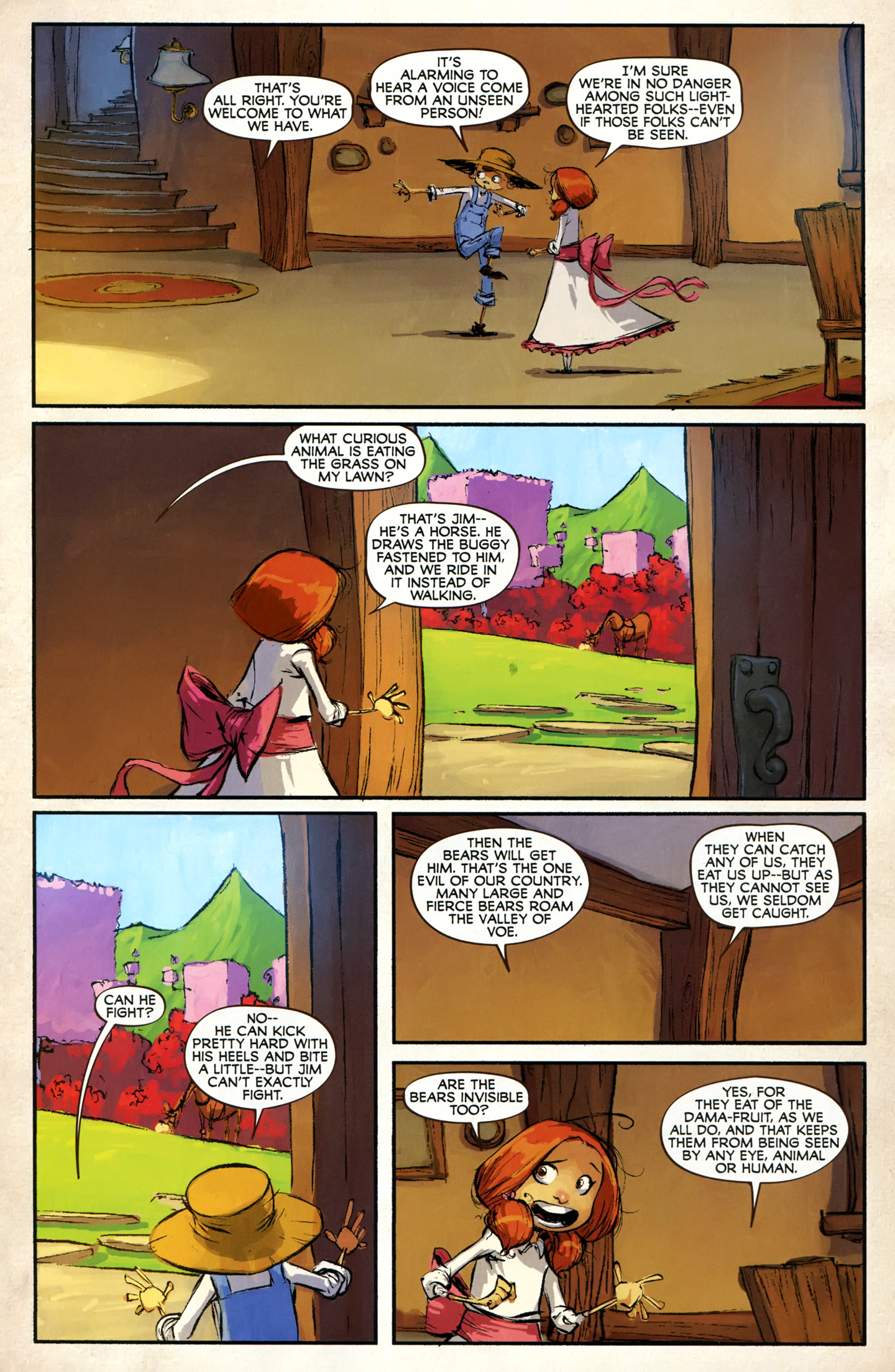 Read online Dorothy & The Wizard in Oz comic -  Issue #4 - 4