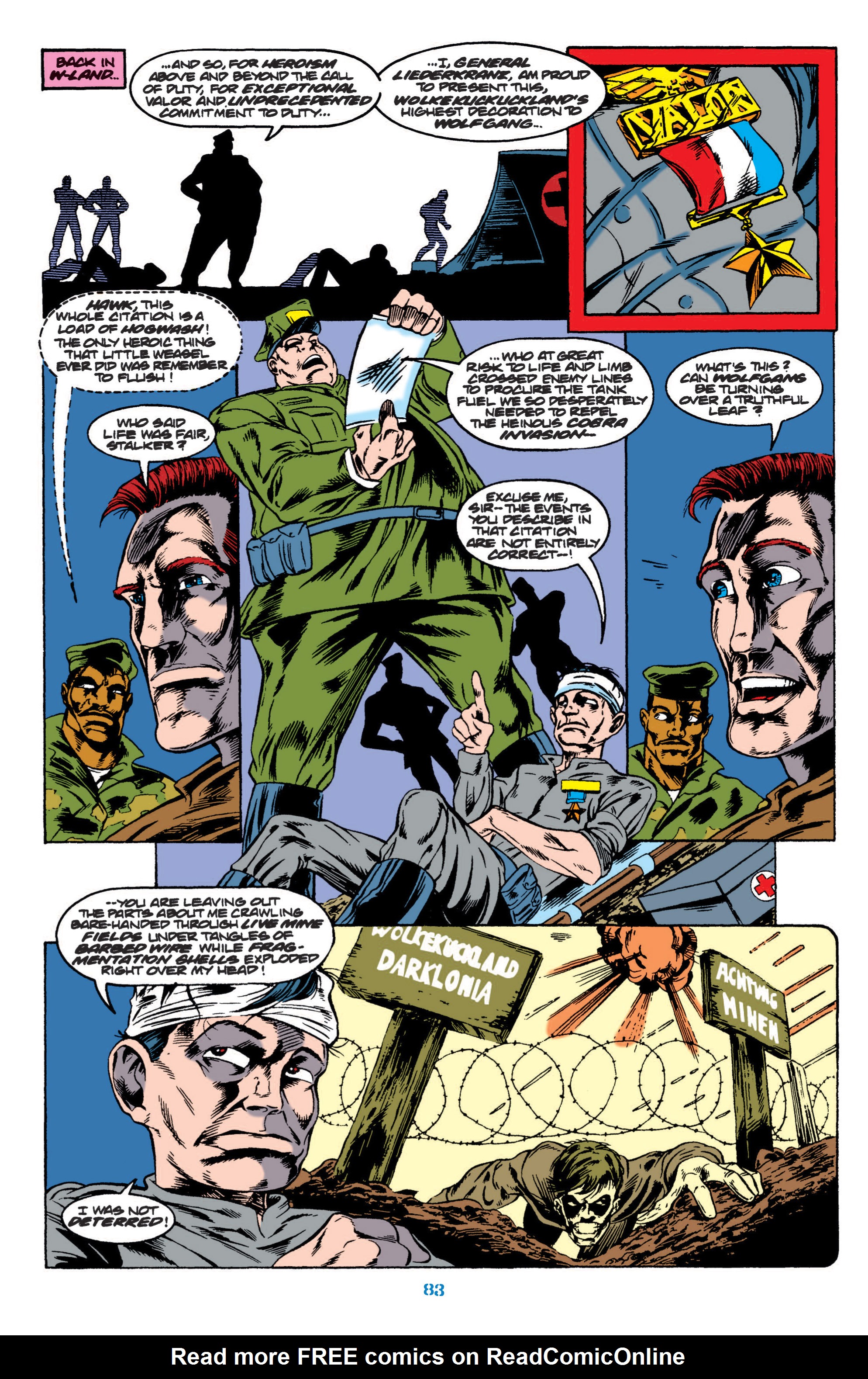 Read online Classic G.I. Joe comic -  Issue # TPB 15 (Part 1) - 82