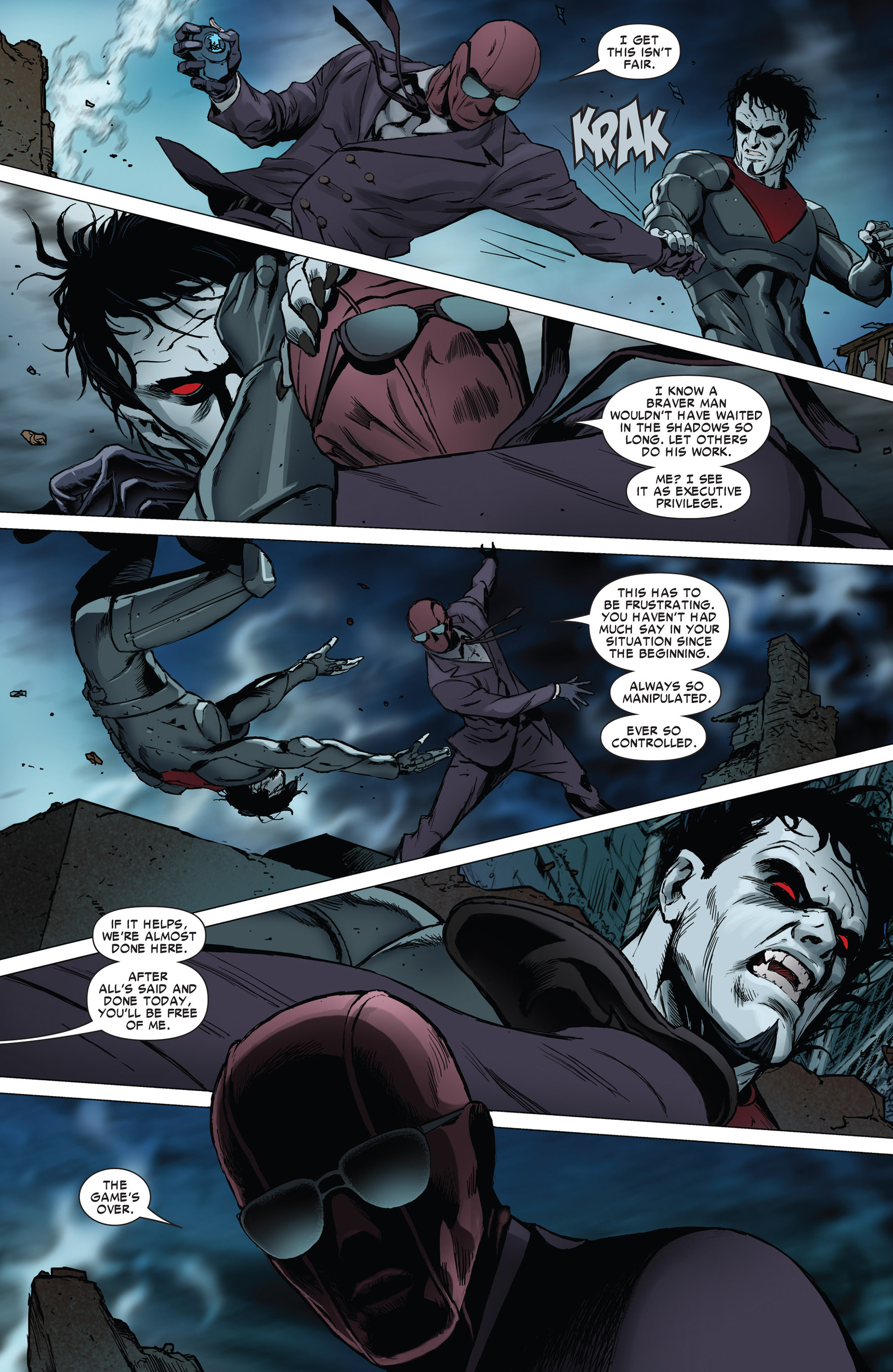 Read online Morbius: The Living Vampire comic -  Issue #8 - 20