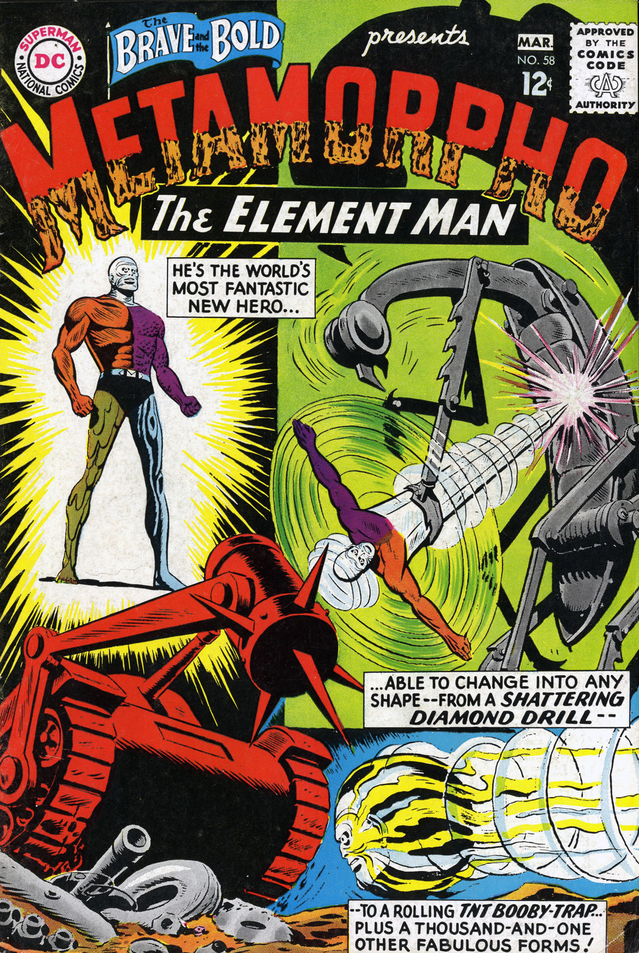 Read online The Brave and the Bold (1955) comic -  Issue #58 - 1