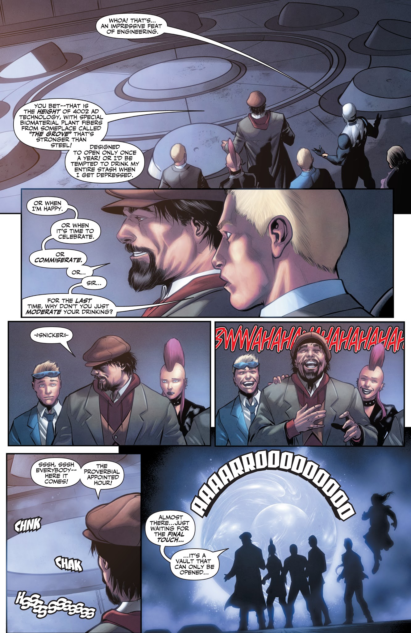 Read online Armstrong and the Vault of Spirits comic -  Issue # Full - 9