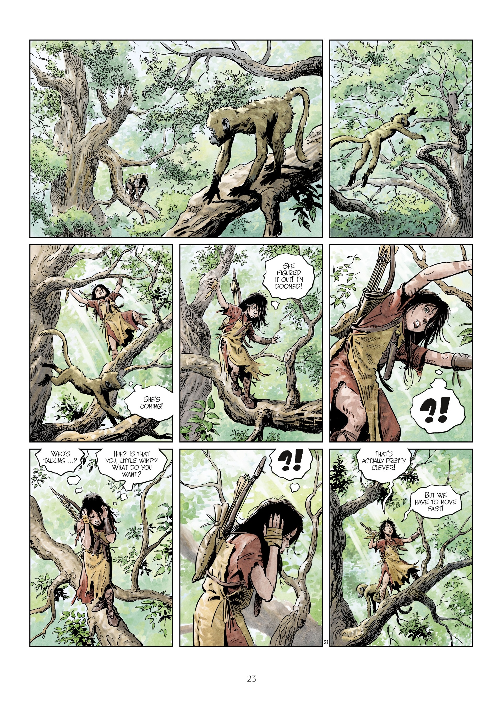 Read online The World of Thorgal: Wolfcub comic -  Issue #5 - 25