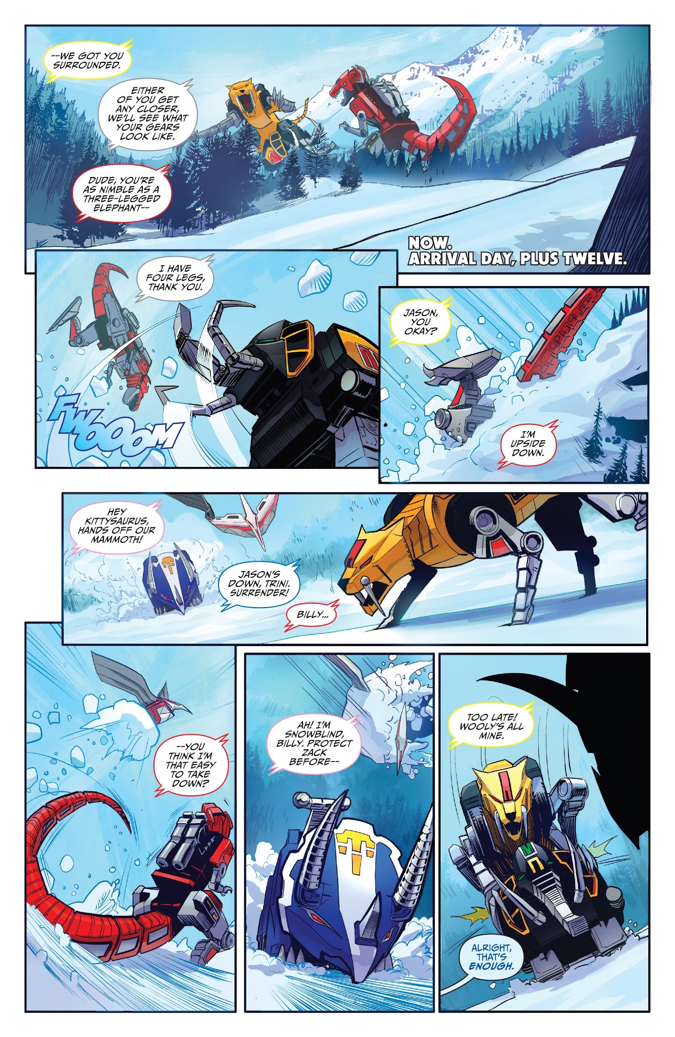 Read online Saban's Go Go Power Rangers comic -  Issue #5 - 6