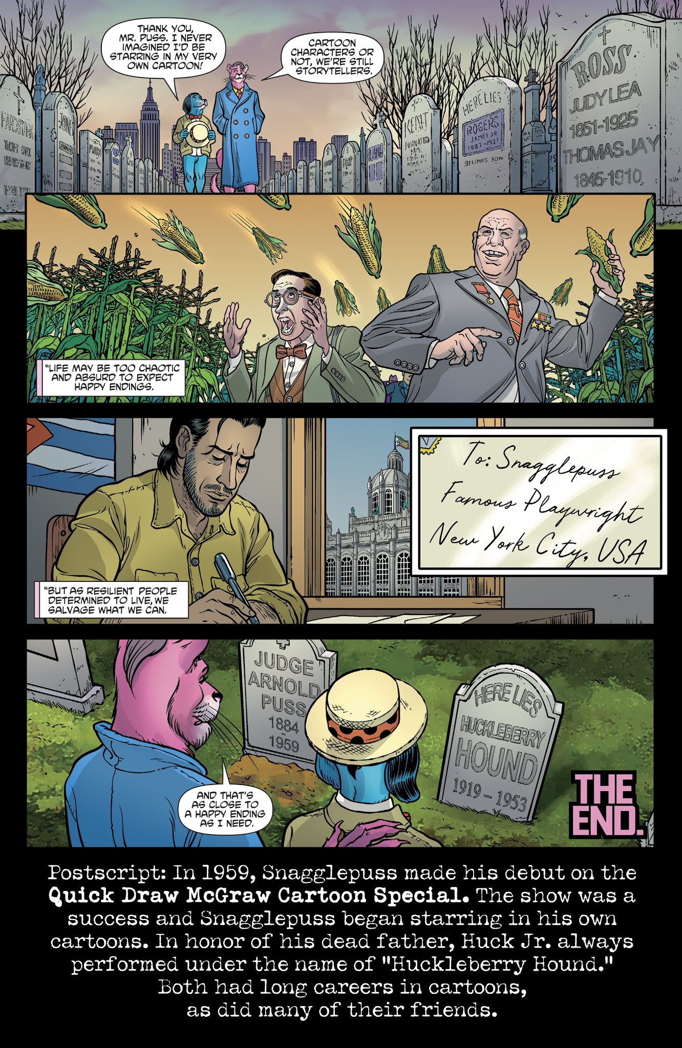 Read online Exit Stage Left: The Snagglepuss Chronicles comic -  Issue #6 - 25