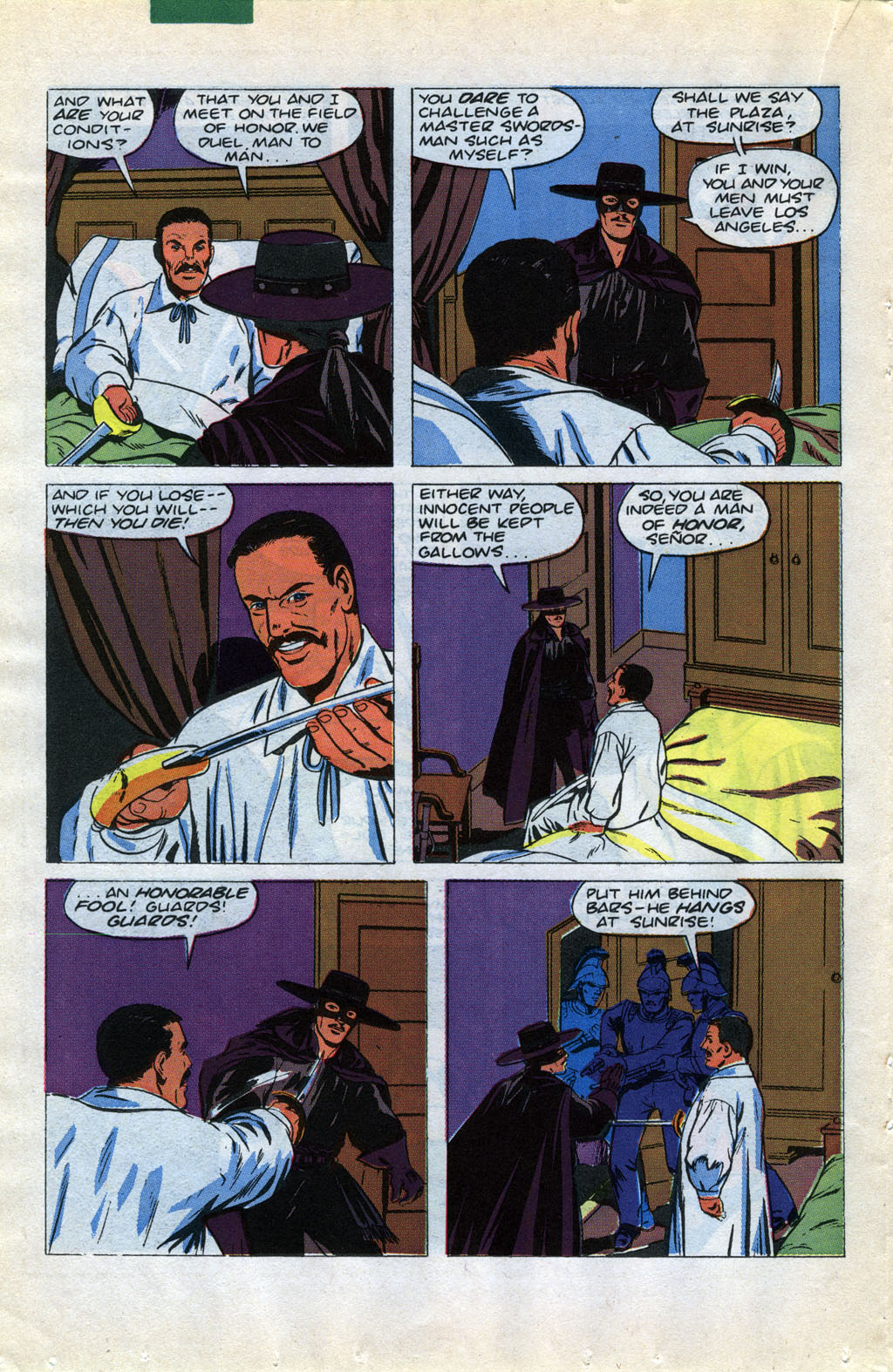 Read online Zorro (1990) comic -  Issue #5 - 16