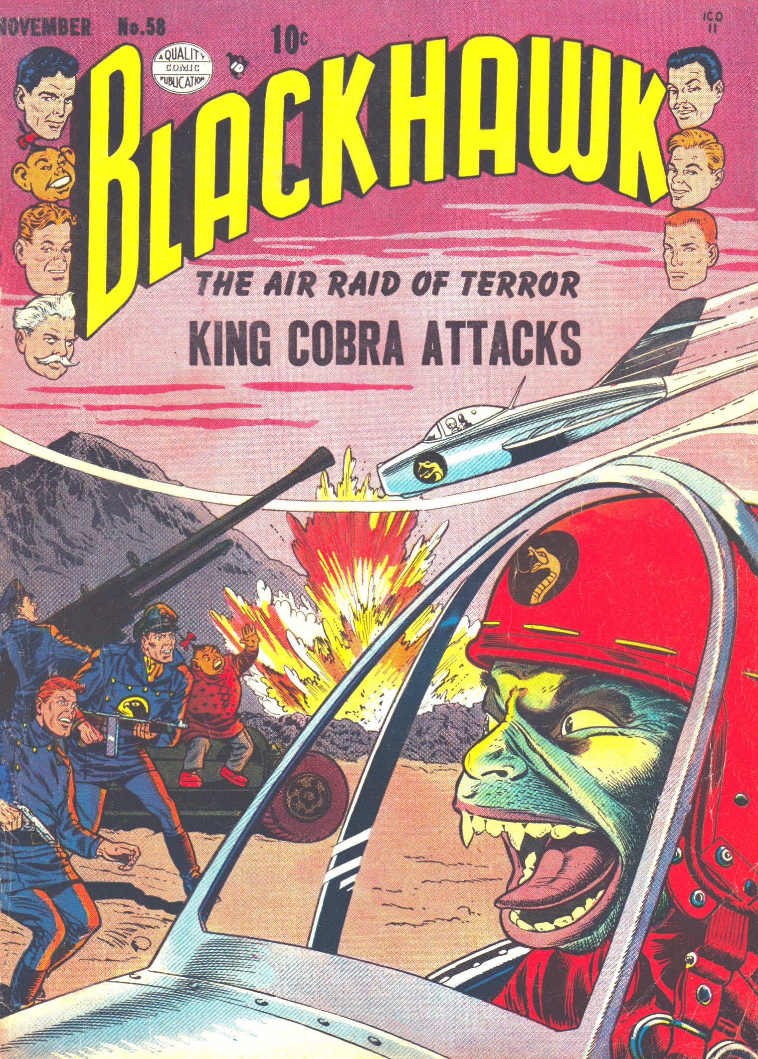 Read online Blackhawk (1957) comic -  Issue #58 - 1