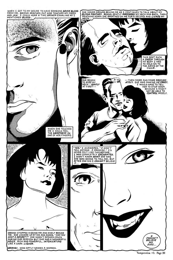 Read online Vamperotica comic -  Issue #3 - 22