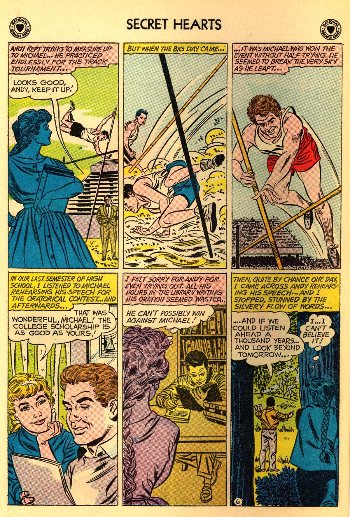 Read online Secret Hearts comic -  Issue #66 - 8