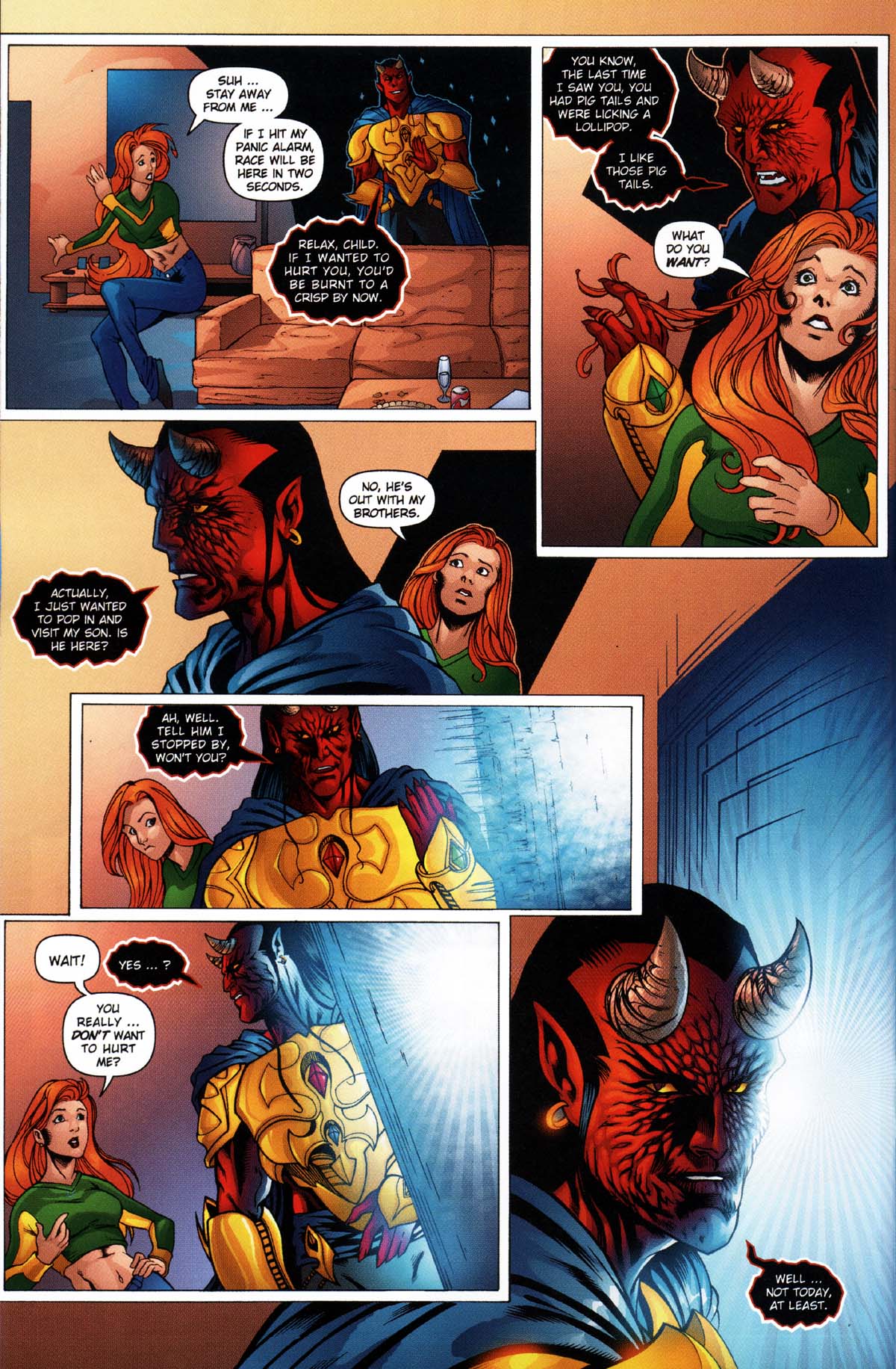 Read online Noble Causes: Family Secrets comic -  Issue #4 - 19