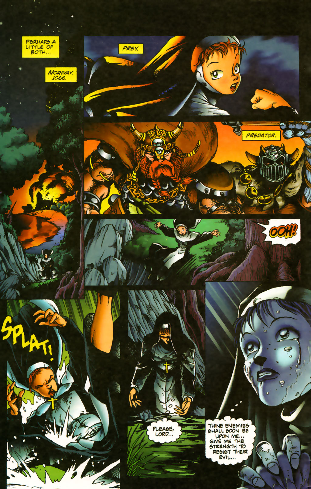 Read online Warrior Nun Areala (1994) comic -  Issue #1 - 4