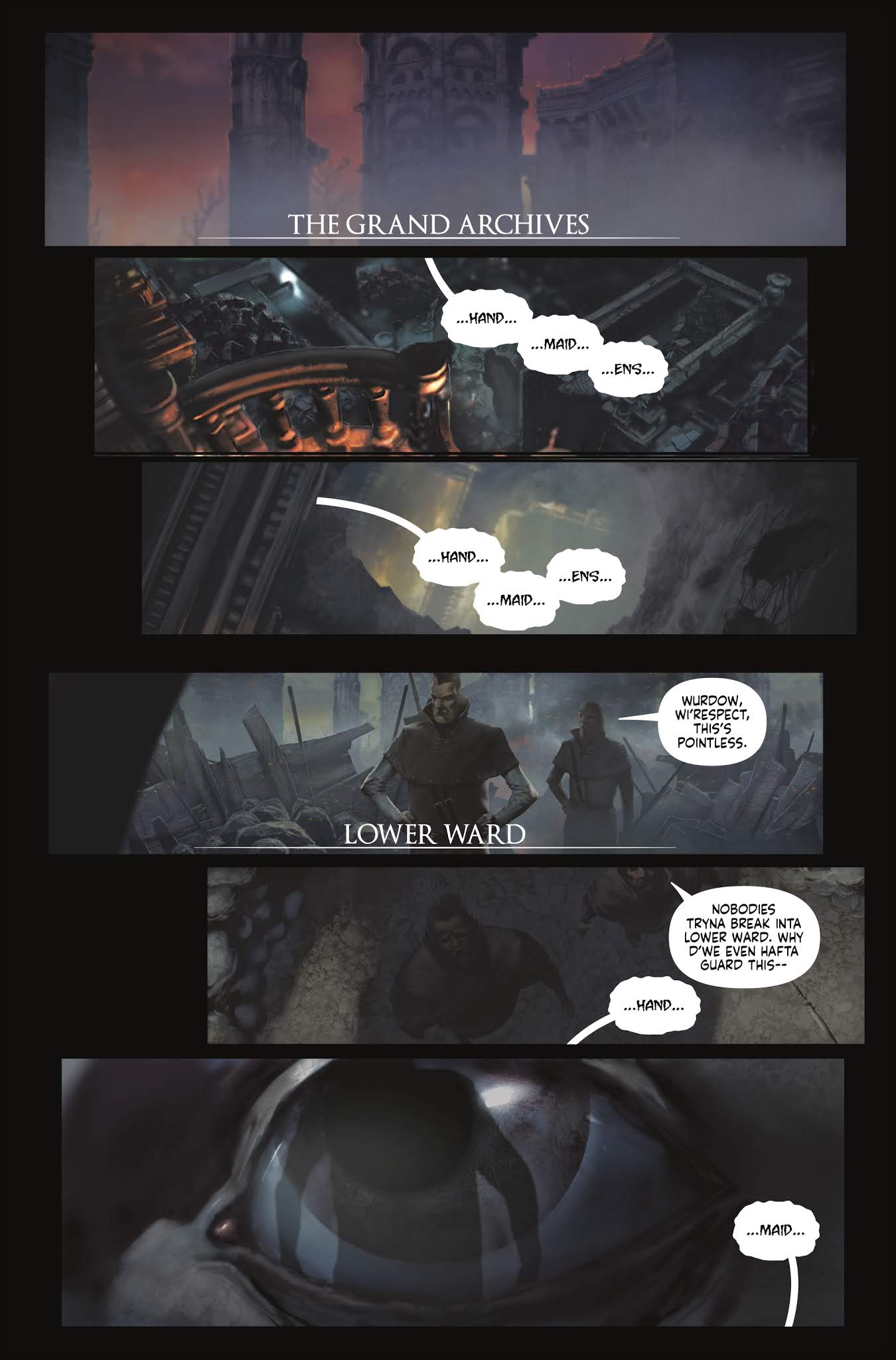Read online Dark Souls: The Age of Fire comic -  Issue #4 - 5