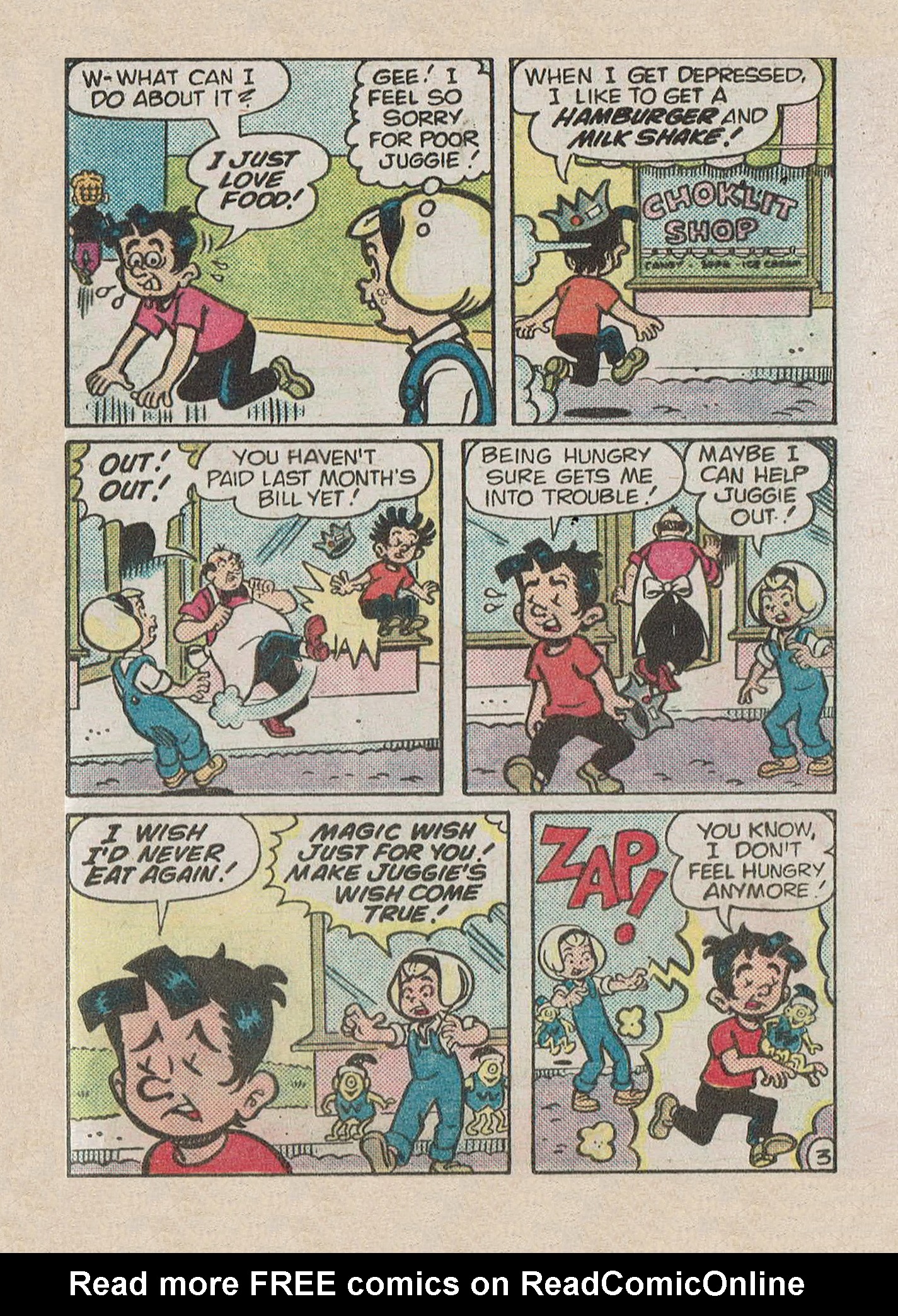 Read online Little Archie Comics Digest Magazine comic -  Issue #25 - 37
