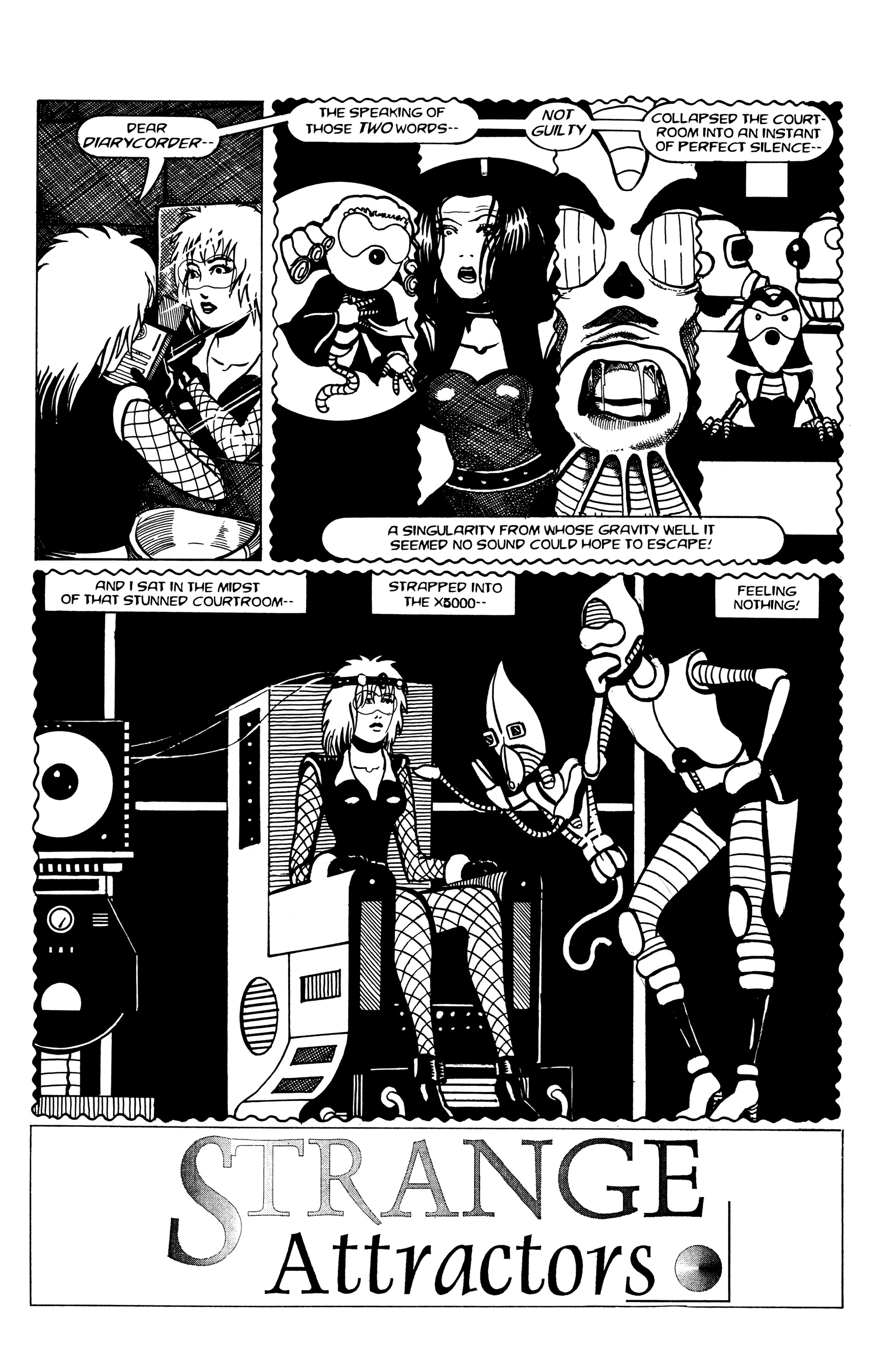 Read online Strange Attractors (1993) comic -  Issue #8 - 3