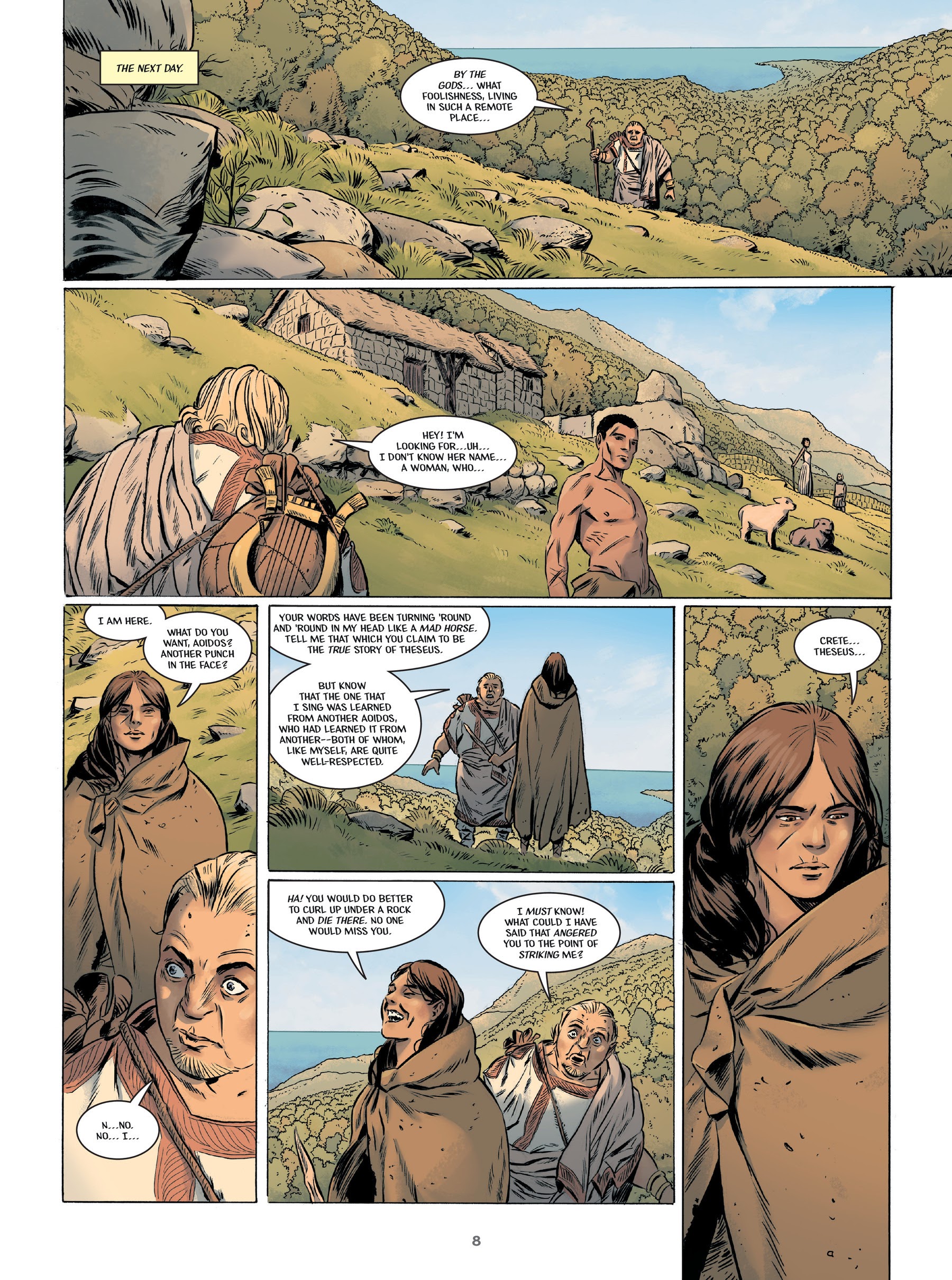 Read online The Fire of Theseus comic -  Issue #1 - 8