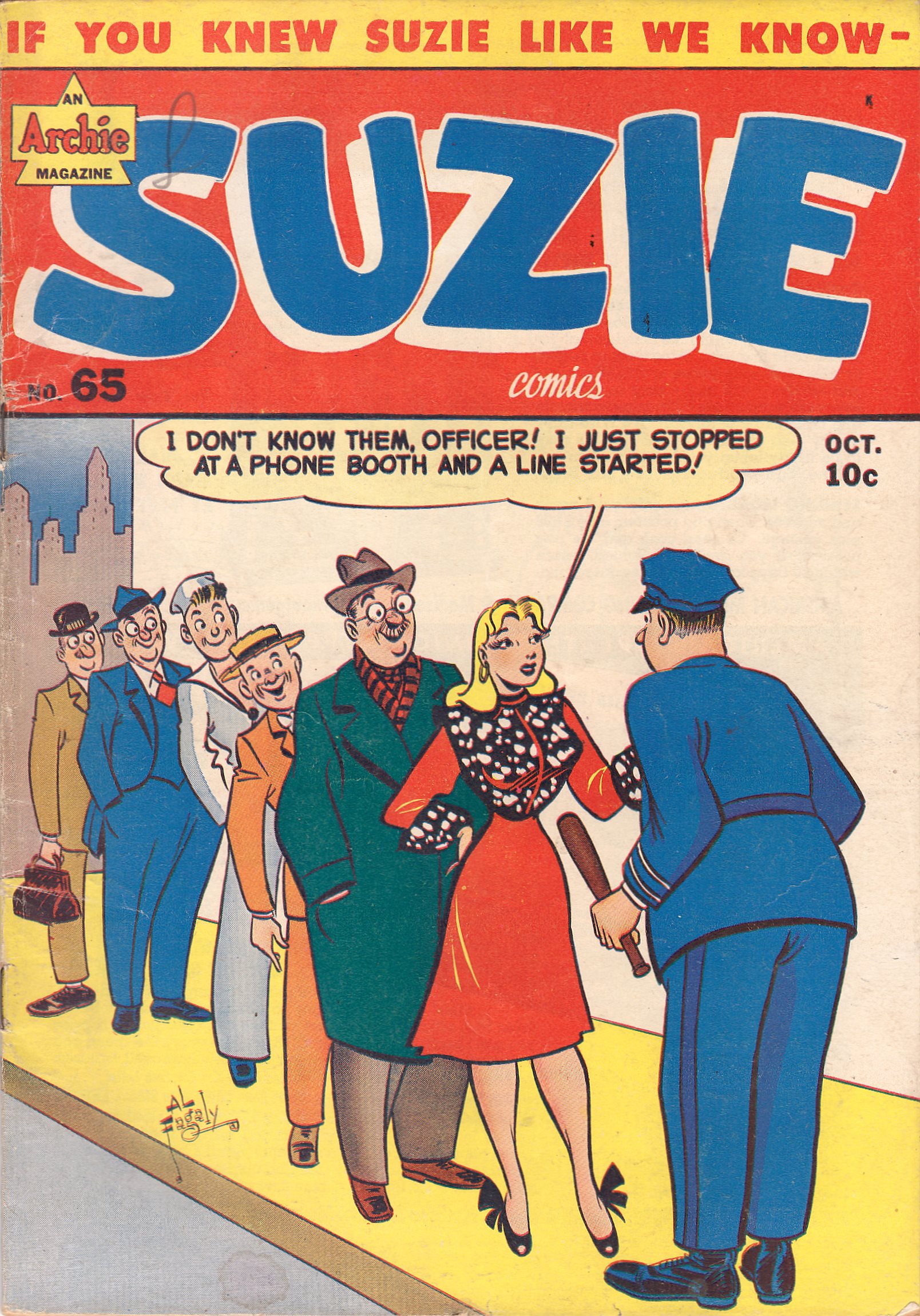 Read online Suzie Comics comic -  Issue #65 - 1