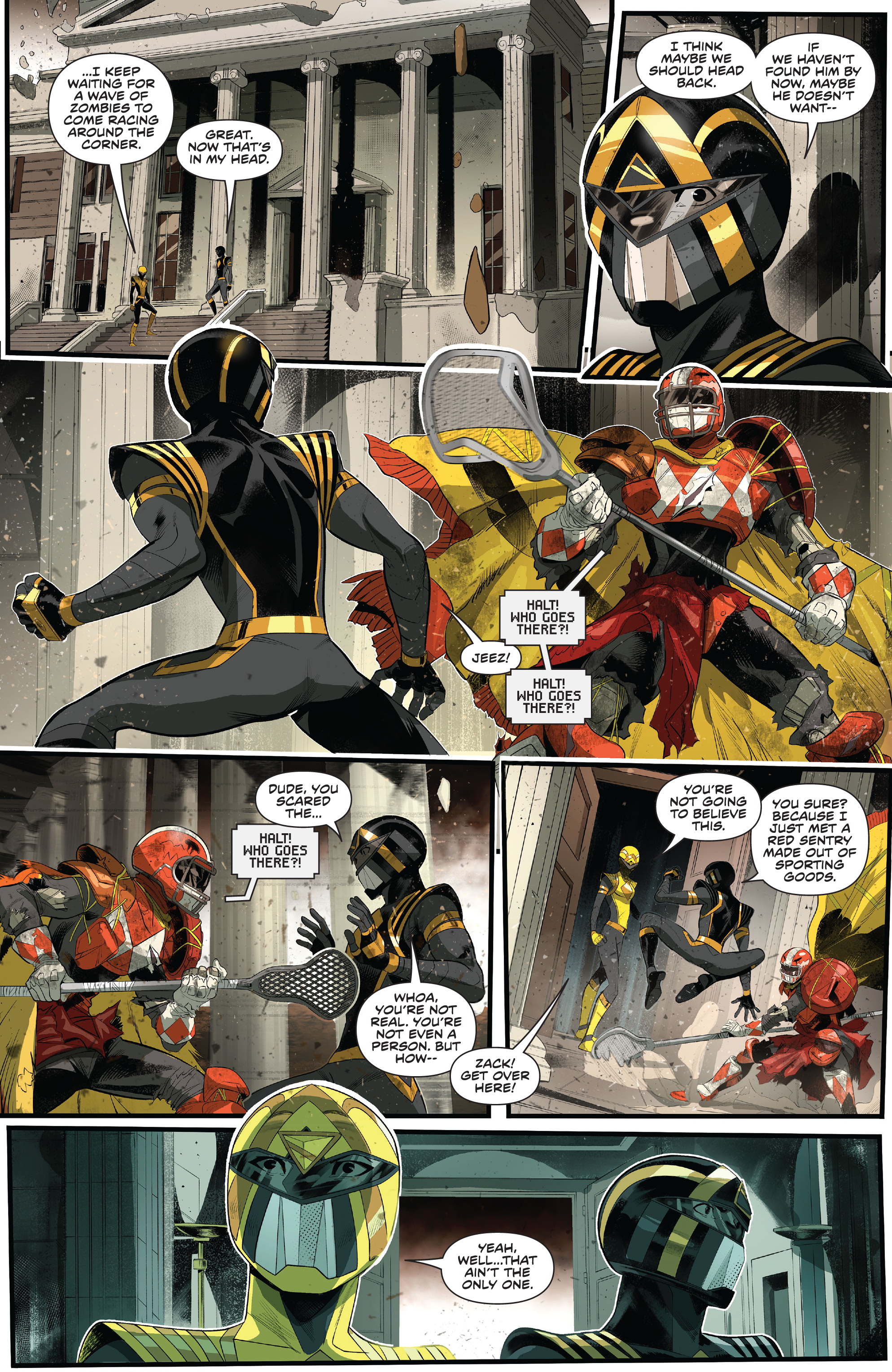 Read online Power Rangers comic -  Issue #4 - 11