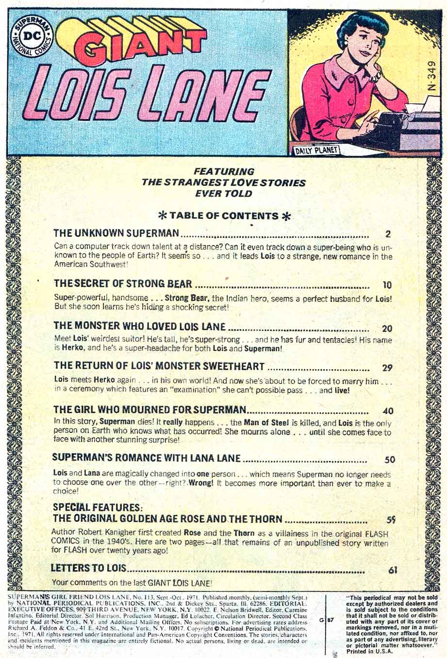 Read online Superman's Girl Friend, Lois Lane comic -  Issue #113 - 3